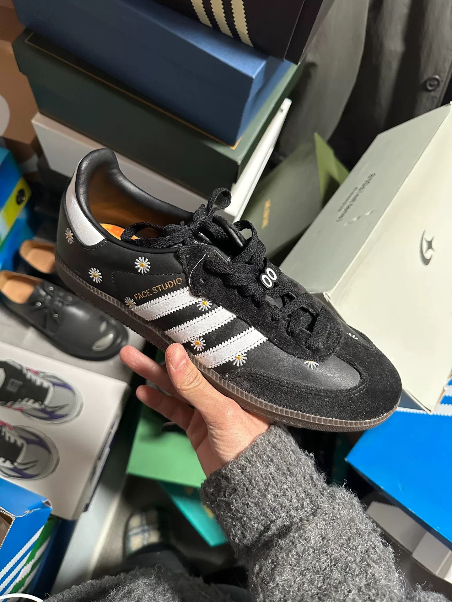 Adidas FACE x atmos x adidas Samba Size US 11.5 / EU 44-45 - 1 Thumbnail