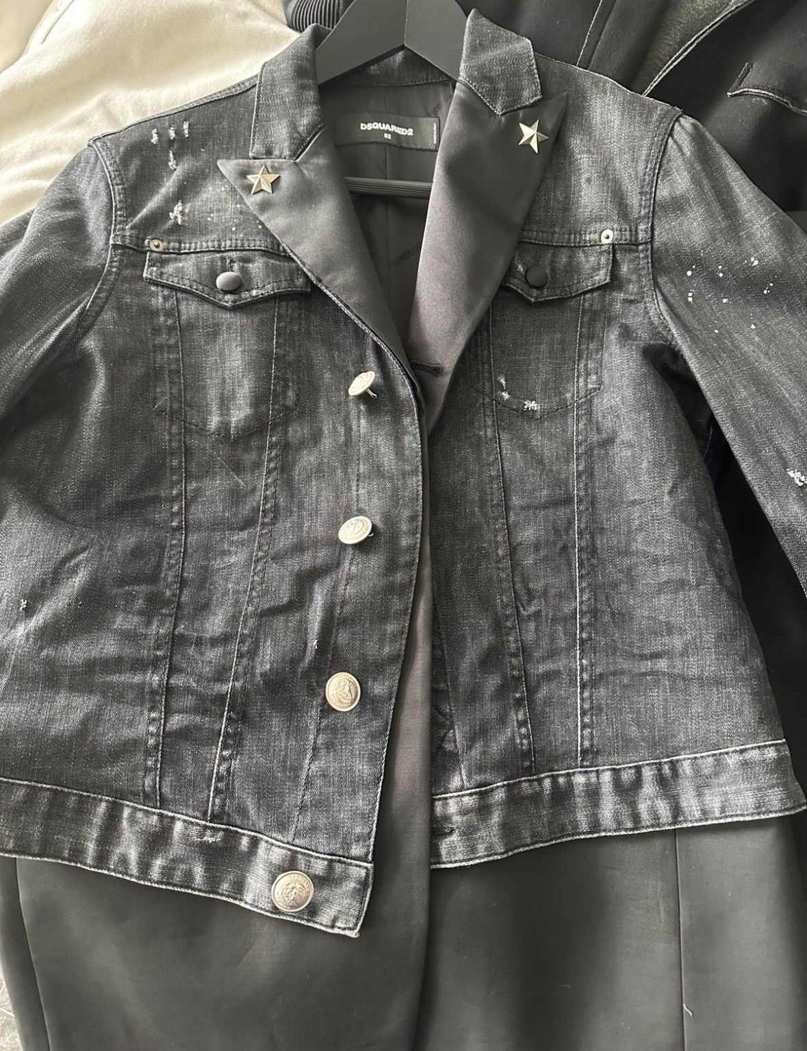 Dsquared2 Dsquared2 denim Jacket 52 L Size US L / EU 52-54 / 3 - 1 Thumbnail