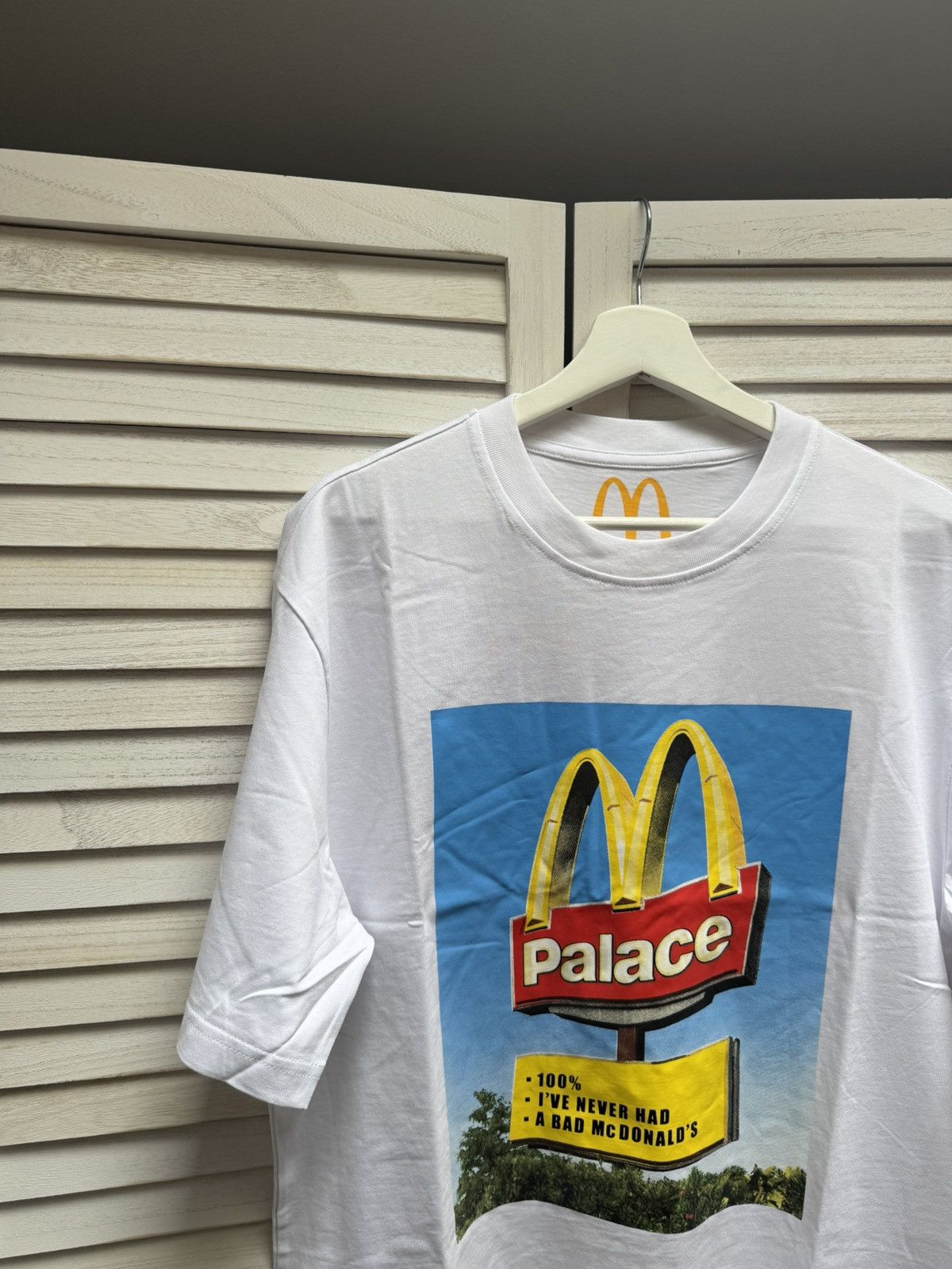 Palace Men’s Casula Palace McDonald White Size US L / EU 52-54 / 3 - 3 Thumbnail