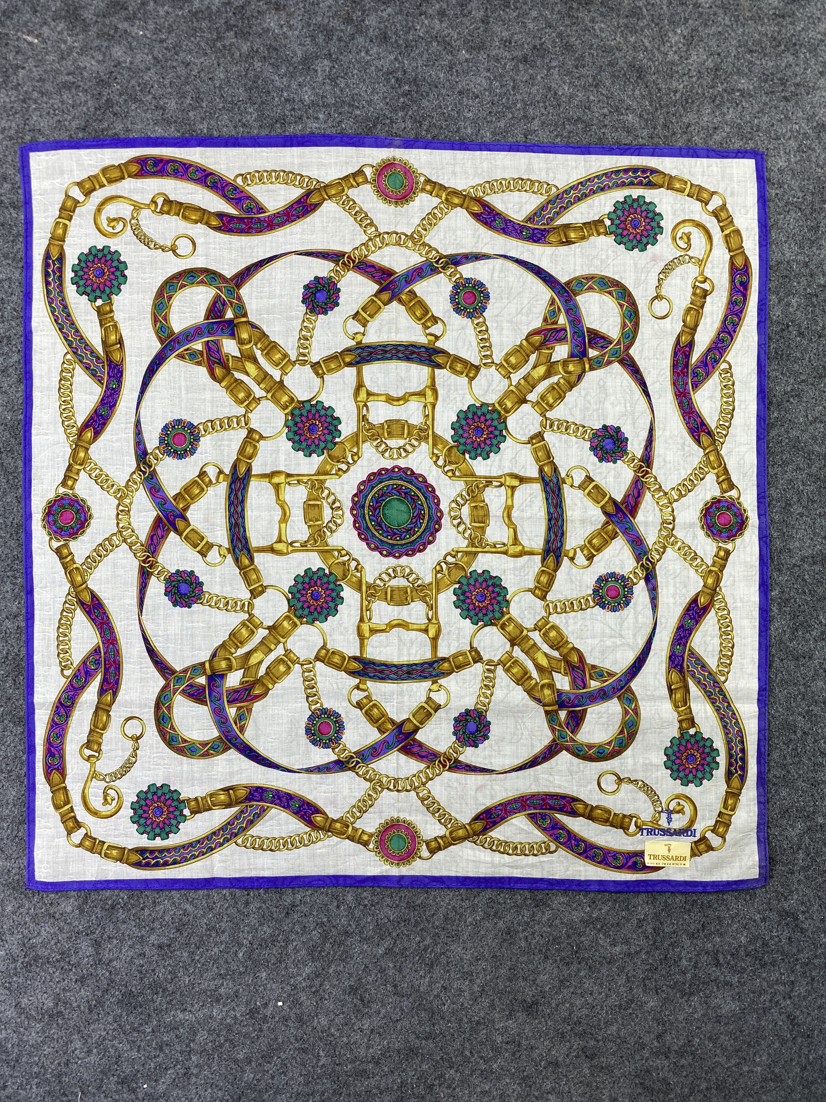 Trussardi Trussardi Handkerchief / Bandana / Neckerchief-B377 Size ONE SIZE - 3 Thumbnail