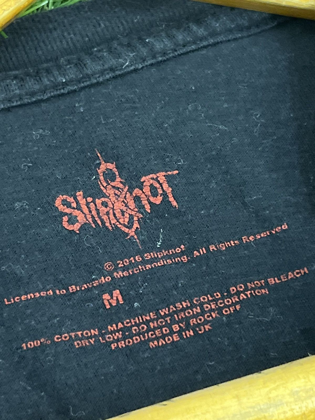 Band Tees Vintage y2k Slipknot 2016 Gildan T-Shirt rock band tee siz M Size US M / EU 48-50 / 2 - 7 Thumbnail