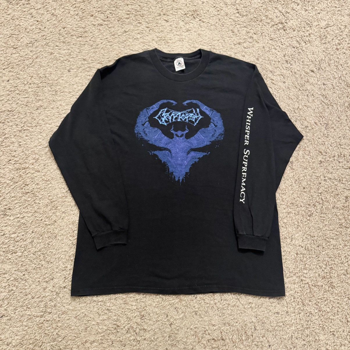 Band Tees Vintage 1998 Cryptopsy Metal Band Long Sleeve Tee Size US XL / EU 56 / 4 - 5 Thumbnail