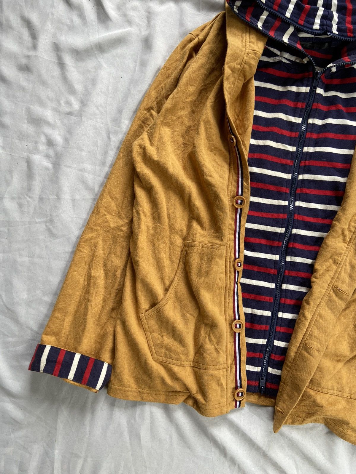 PPFM DOUBLE LAYER APACHE VINTAGE CASUAL ZIP HOODIE Size US M / EU 48-50 / 2 - 4 Thumbnail