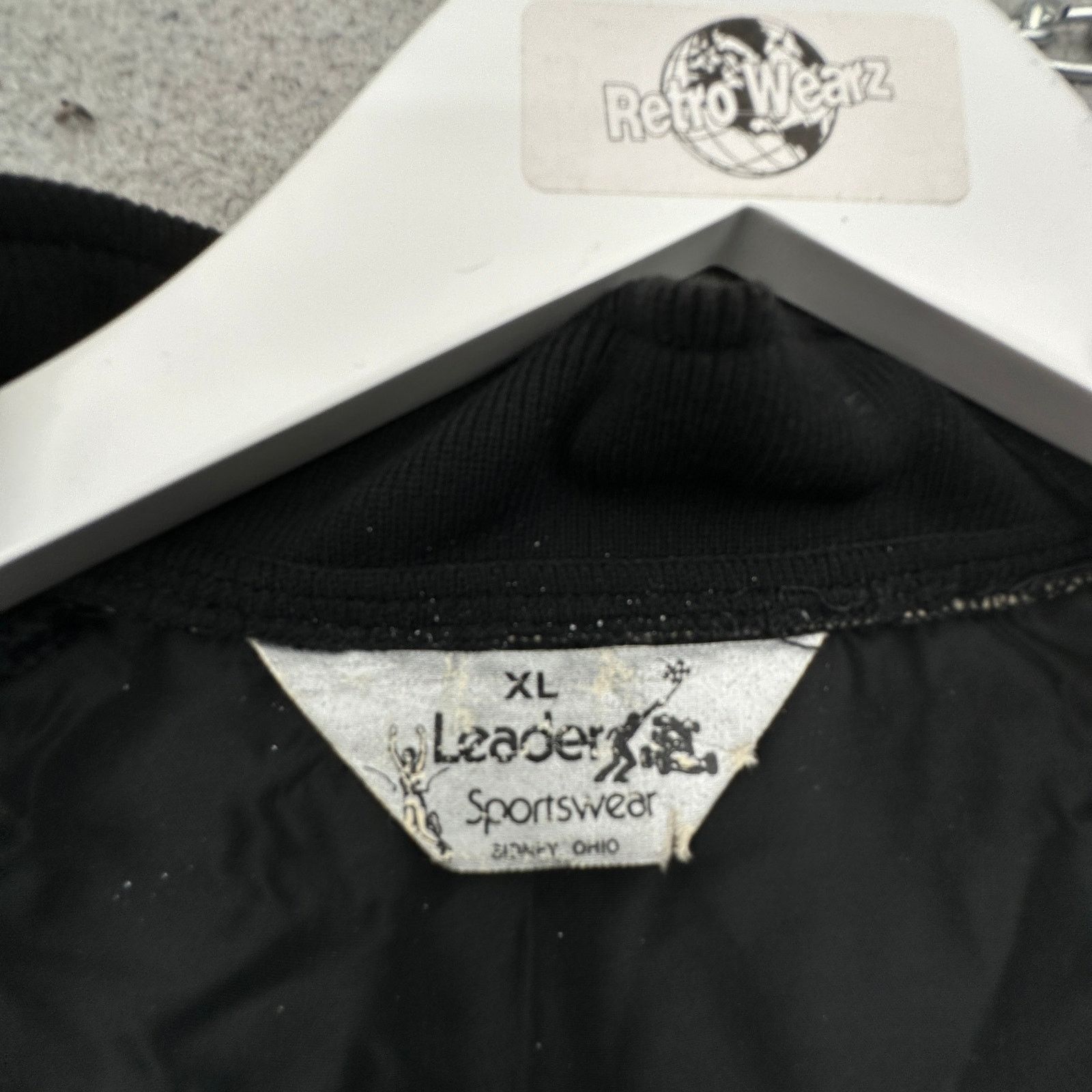 Other Vintage 80s Leader Sportswear Bomber Nylon Jacket Mens XL Size US XL / EU 56 / 4 - 2 Thumbnail