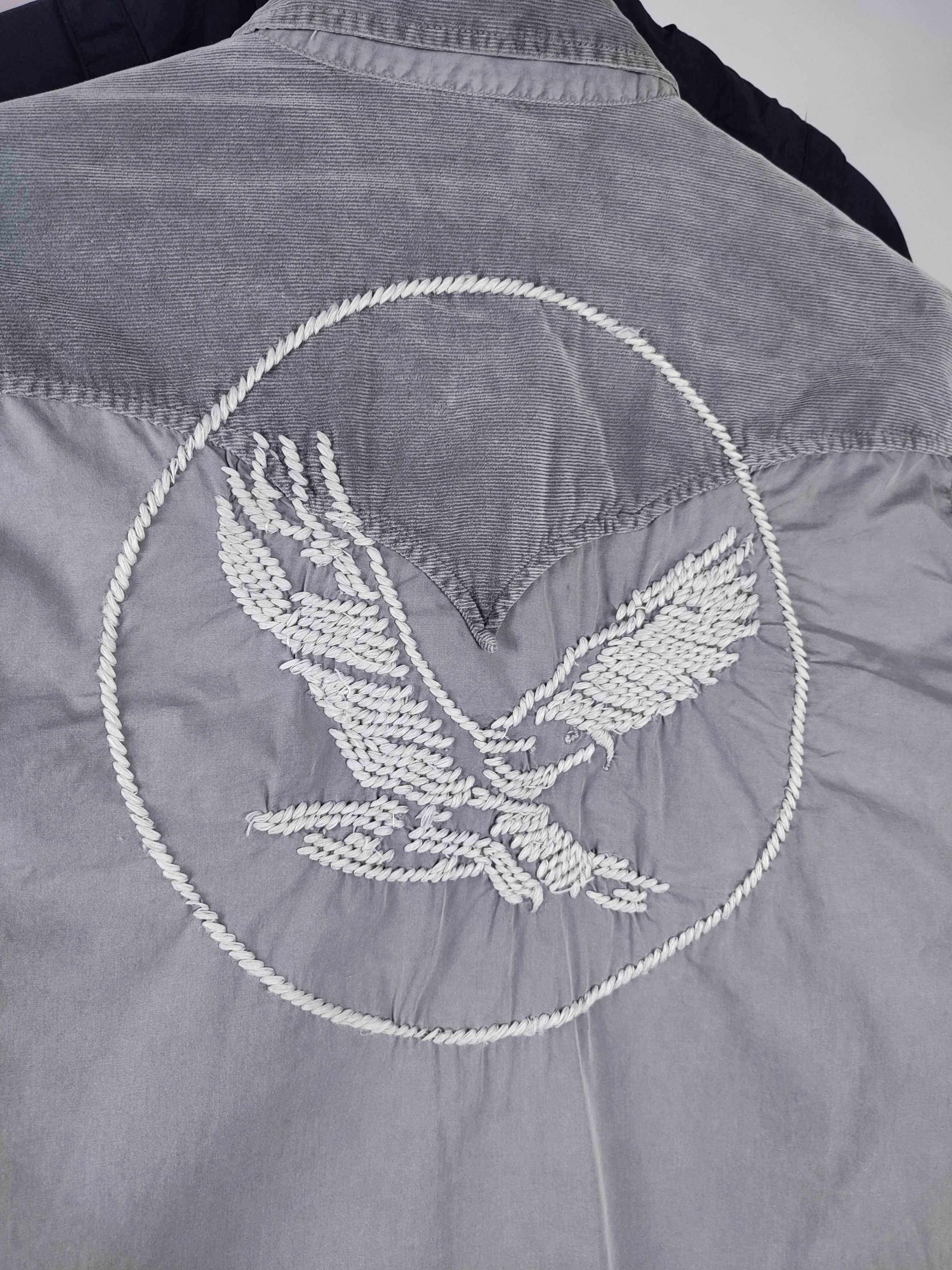 Diesel Diesel Corduroy Embroidered Eagle Shirt Size US L / EU 52-54 / 3 - 11 Thumbnail