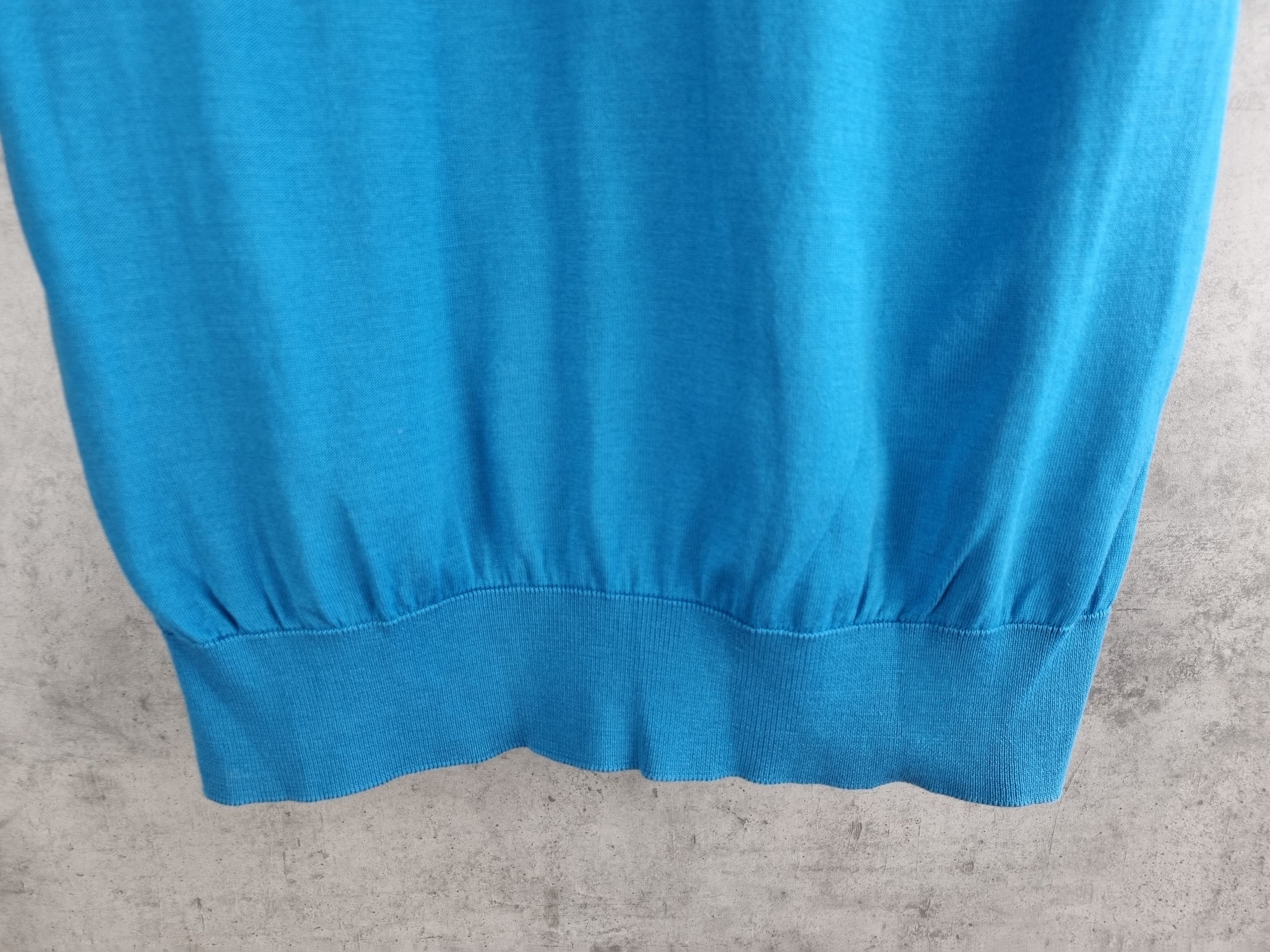 Vintage × Yves Saint Laurent 90s Yves Saint Laurent Pour Homme Vintage Polo Tee Shirt Size US M / EU 48-50 / 2 - 14 Thumbnail