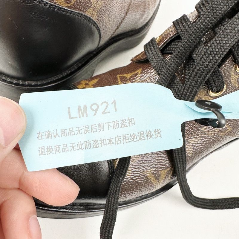 Louis Vuitton Louis Vuitton Canvas Short Martin Boots for Women -2508 Size US 5 / IT 35 - 8 Thumbnail