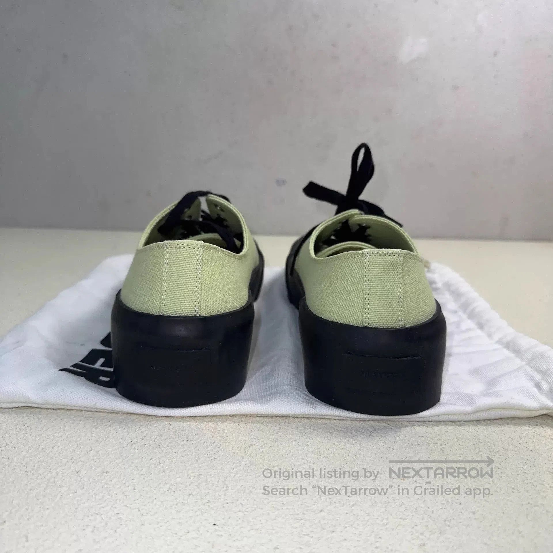 Jil Sander Multi Color Low Top Canvas Sneakers Size 8. Size US 8 / EU 41 - 4 Thumbnail