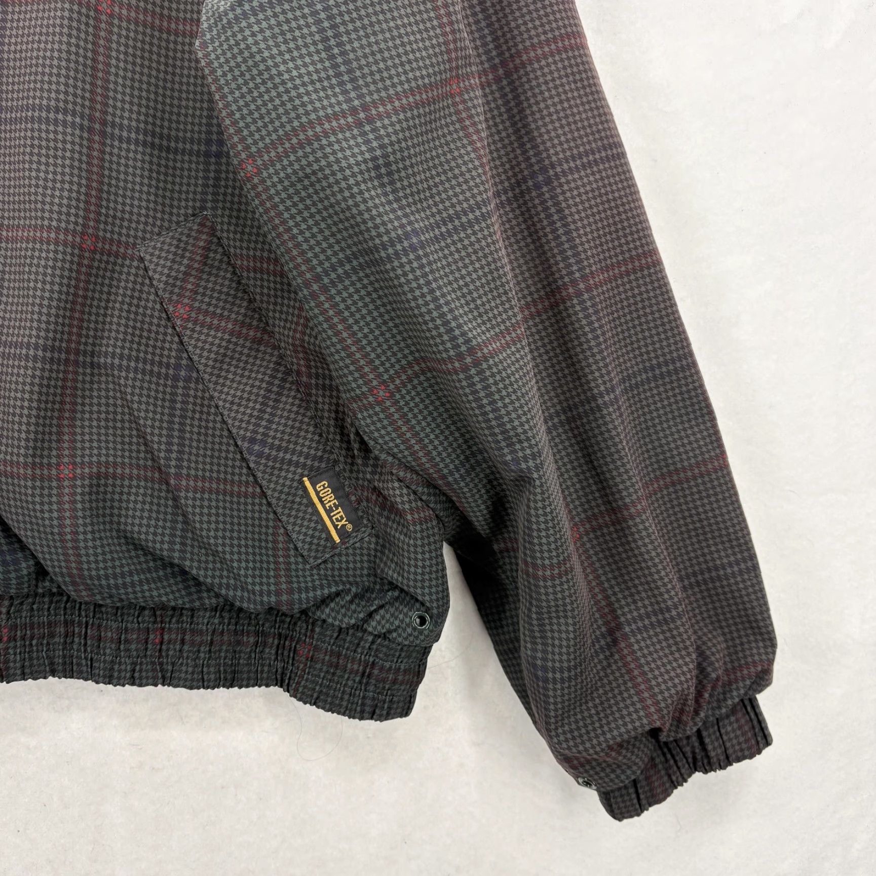 Vintage VINTAGE Tourney Gore-Tex Jacket Womens Extra Large Plaid Pullover Golf Anorak Size XL / US 12-14 / IT 48-50 - 3 Thumbnail