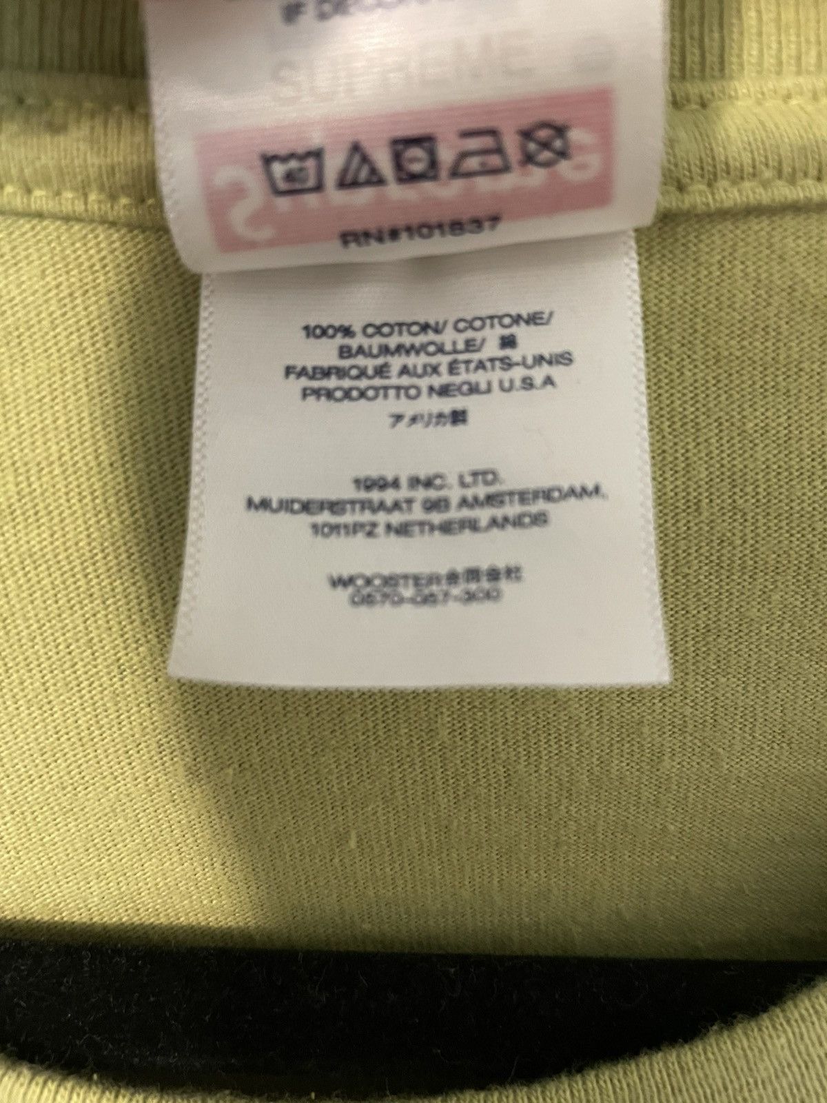 Supreme Supreme Reaper Tee SS23 Size Medium - Used Good Condition Size US M / EU 48-50 / 2 - 2 Thumbnail