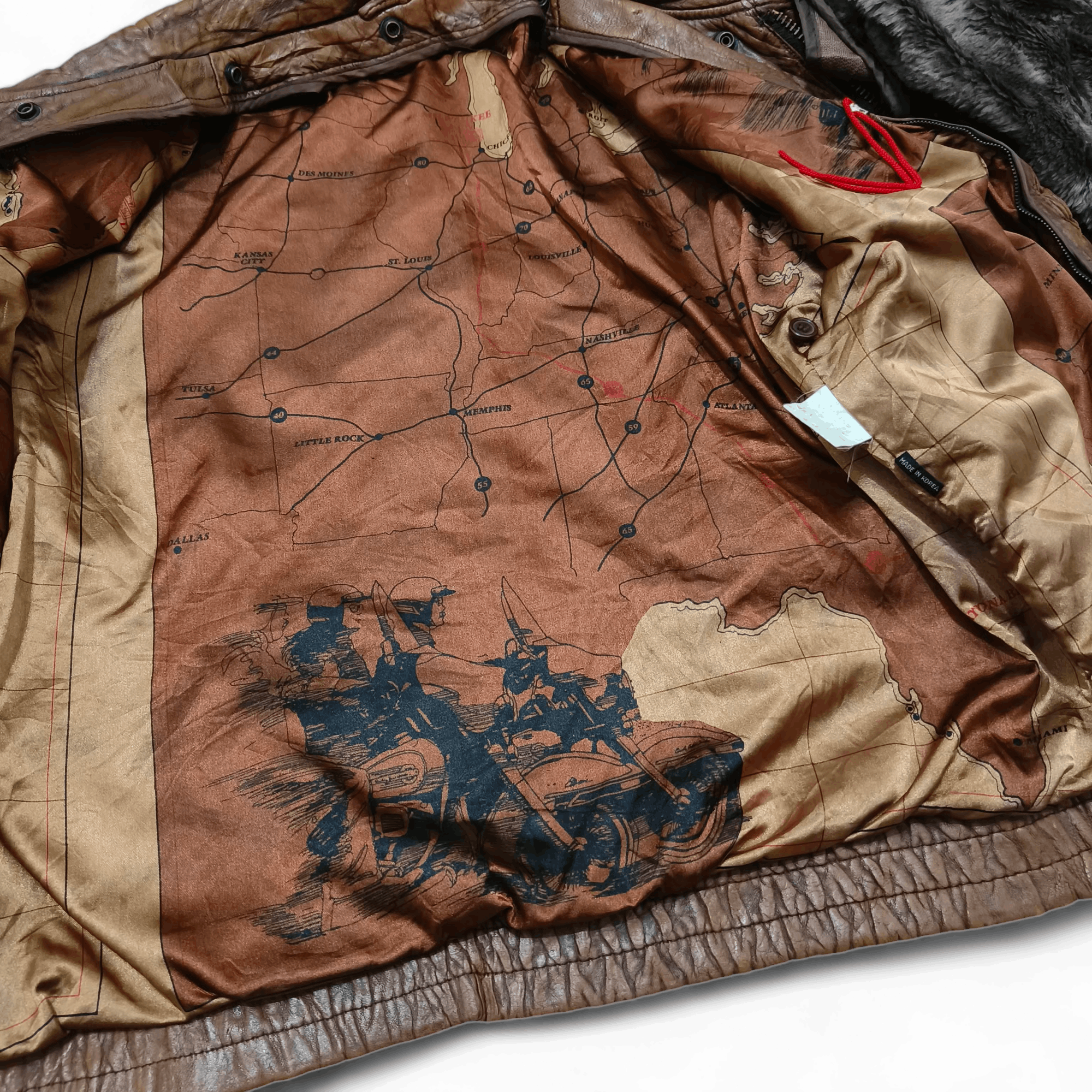 Harley Davidson Vintage Harley Davidson A2 Style Motorcycles Leather Jacket Size US M / EU 48-50 / 2 - 4 Thumbnail