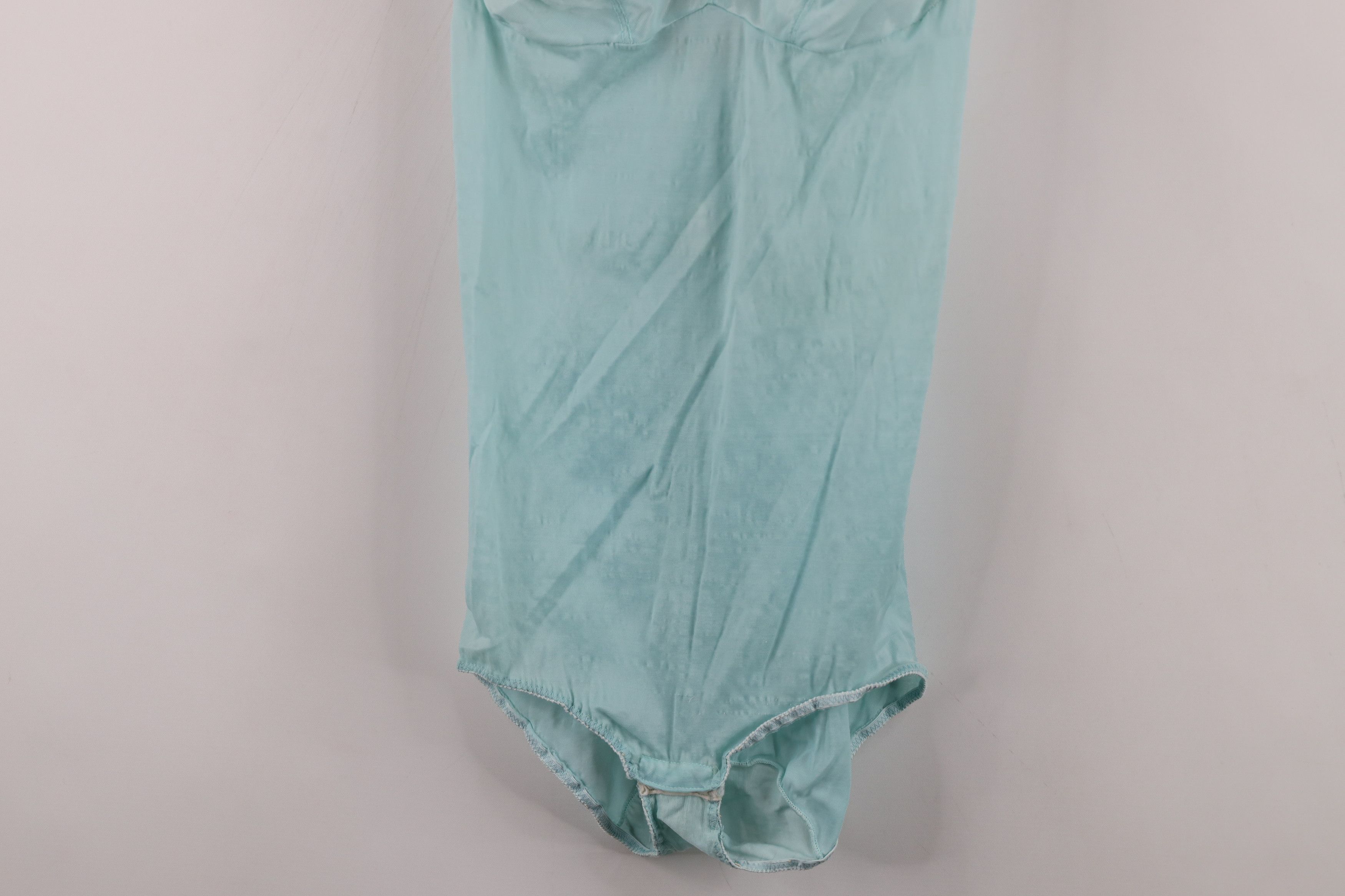 Vintage Vintage 70s Union Made Snap Crotch Body Suit Baby Blue USA Size XXS / US 00 / IT 34 - 3 Thumbnail