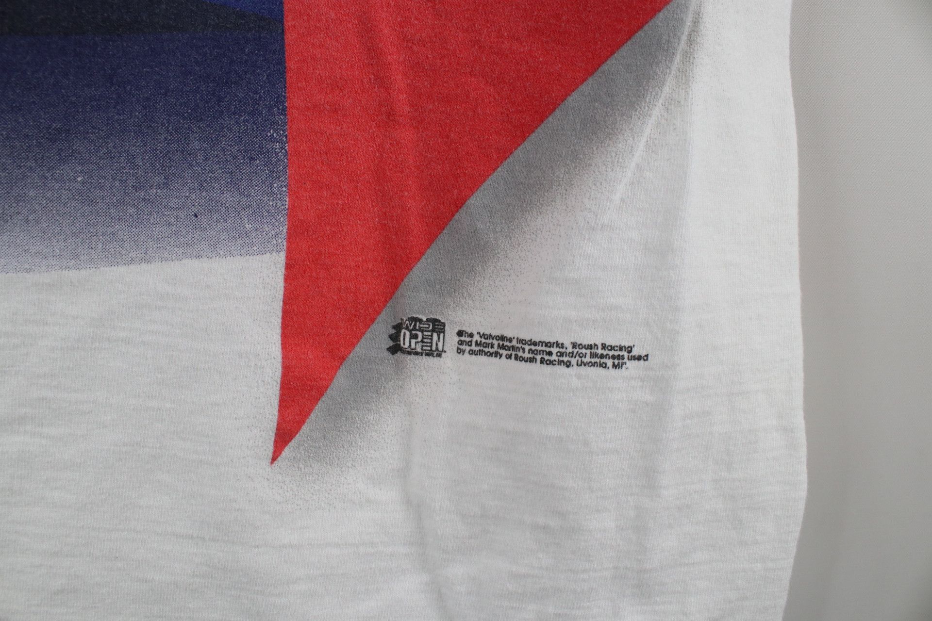 Vintage Vintage 90s NASCAR All Over Print Mark Martin T-Shirt USA Size US L / EU 52-54 / 3 - 15 Thumbnail