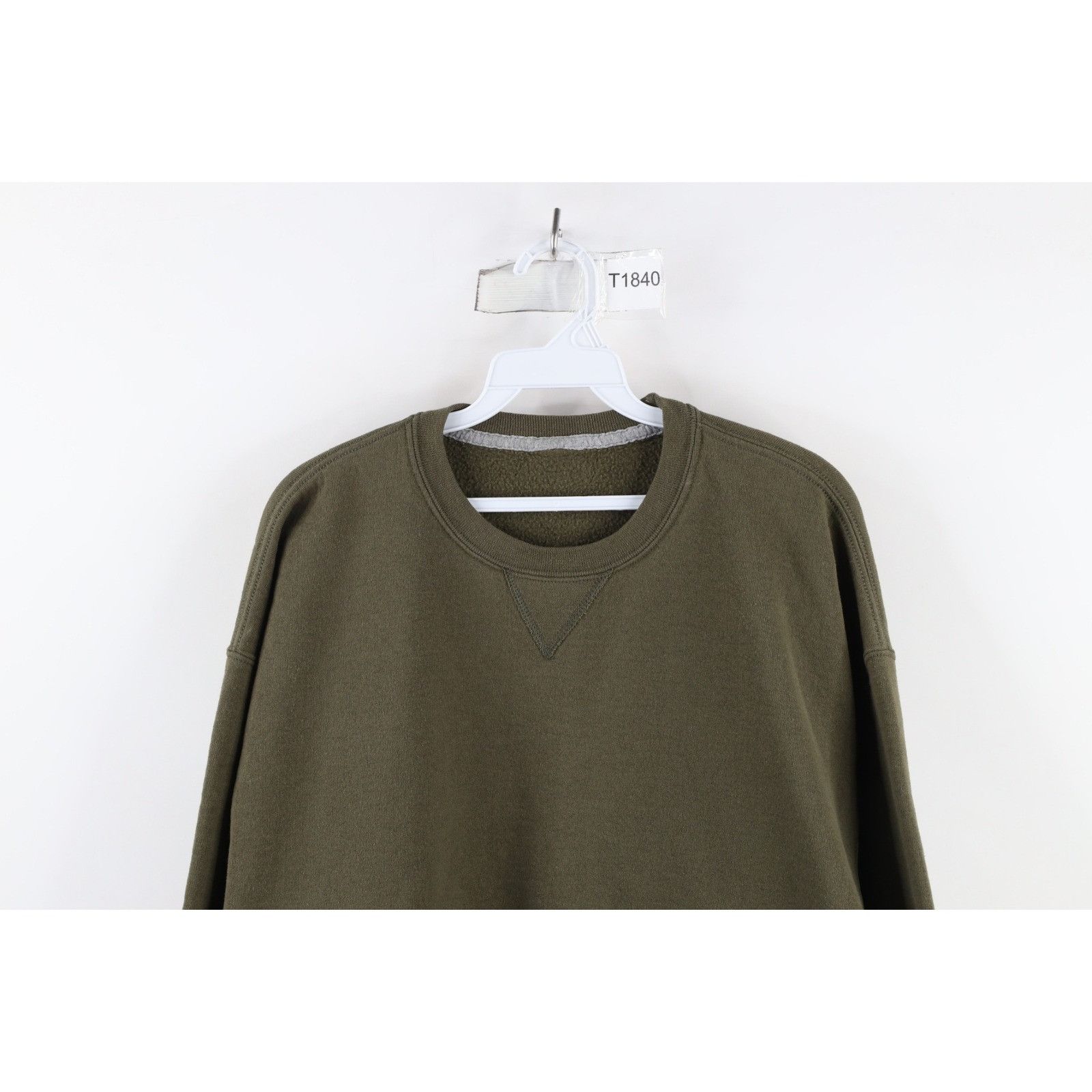 Russell Athletic × Vintage Vintage 90s Russell Athletic Faded Blank Crewneck Sweatshirt Size US XL / EU 56 / 4 - 2 Thumbnail