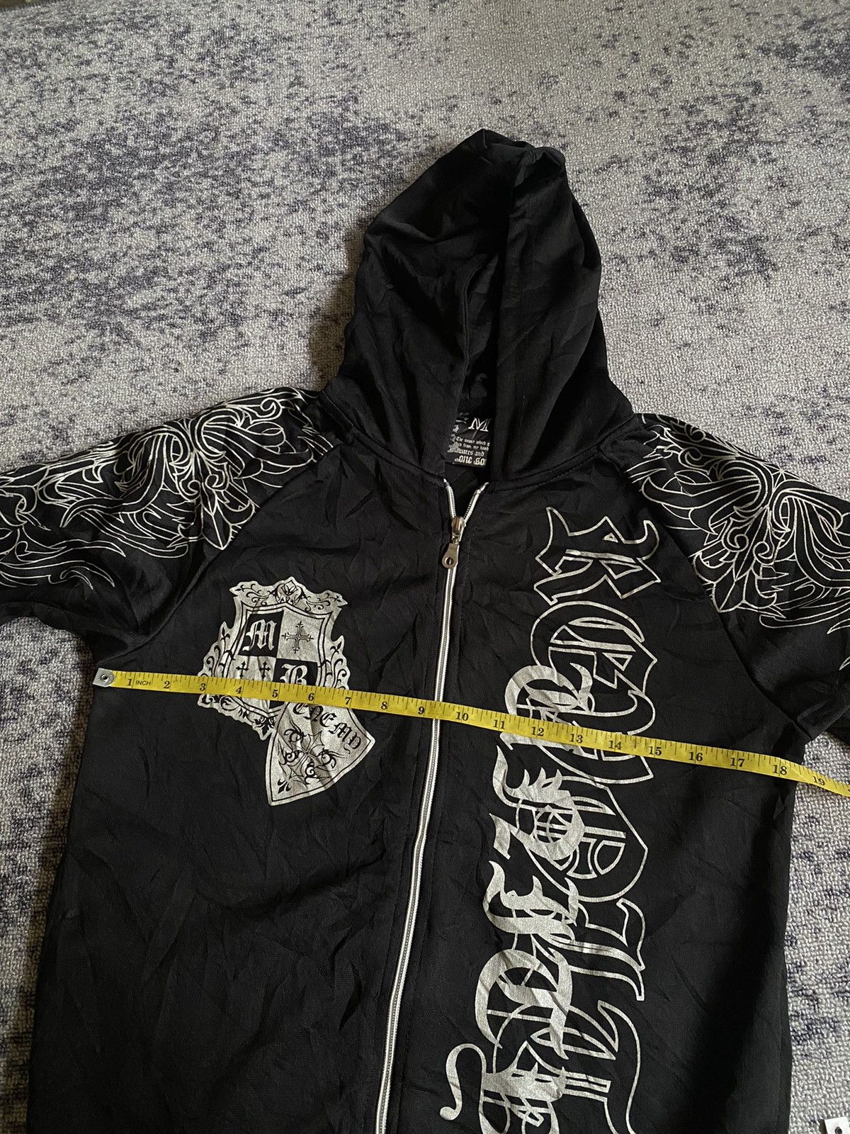 14th Addiction Y2k Clash ahead ifsixwasnine cross nylon zip hoodie Size US M / EU 48-50 / 2 - 12 Thumbnail