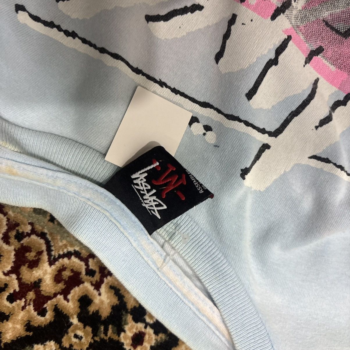 Stussy Stussy One World One love Size US M / EU 48-50 / 2 - 2 Thumbnail