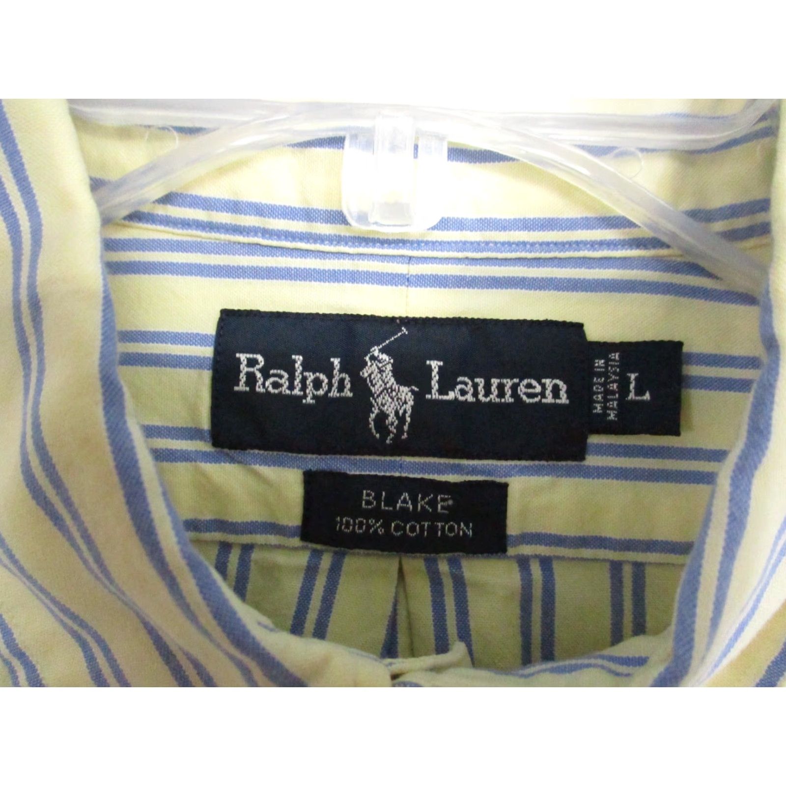 Ralph Lauren Ralph Lauren Blake Shirt Men Large Cotton Blue Long Sleeve Pony Logo Shirt Mens Large Cotton Blue Long Sleeve Button-Up Size US L / EU 52-54 / 3 - 3 Thumbnail