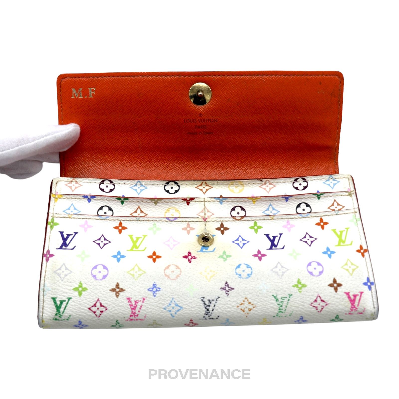 Louis Vuitton 🔴 Louis Vuitton Sarah Long Wallet - Monogram Multicolore Size ONE SIZE - 6 Thumbnail
