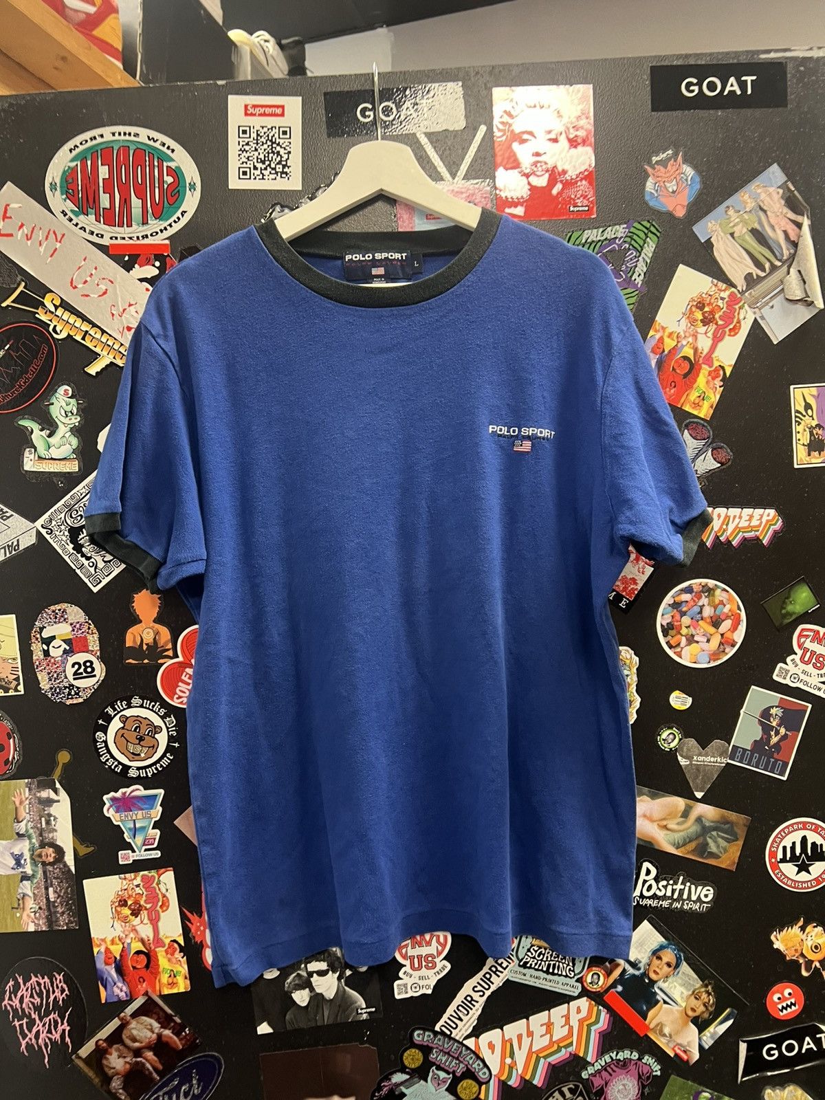 Ralph Lauren × Vintage Vintage Polo Sport Ralph Lauren Shirt Size US L / EU 52-54 / 3 - 1 Thumbnail