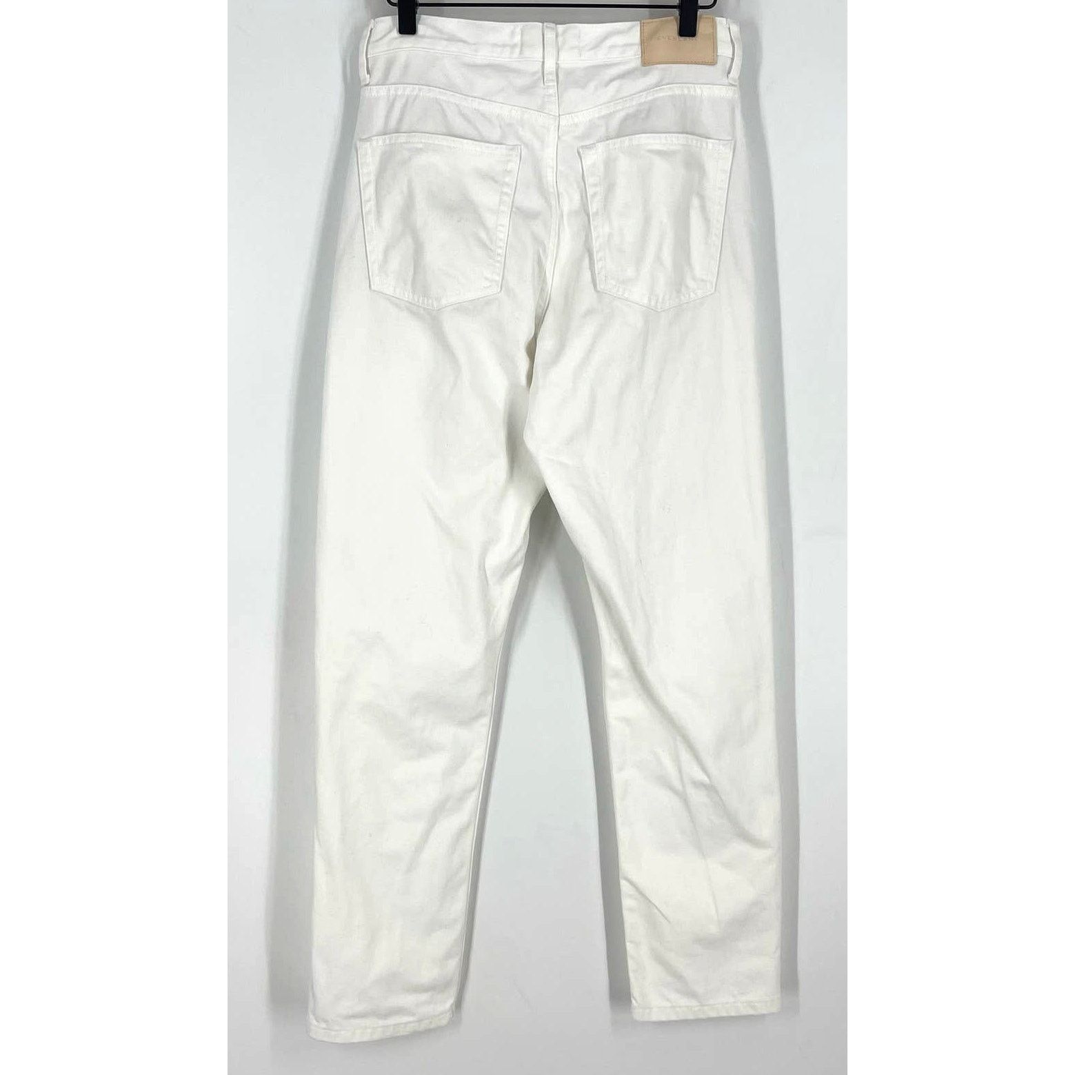 Everlane Everlane The Cheeky Jean Button Fly White Size 27 Regular Size 27" / US 4 / IT 40 - 2 Thumbnail