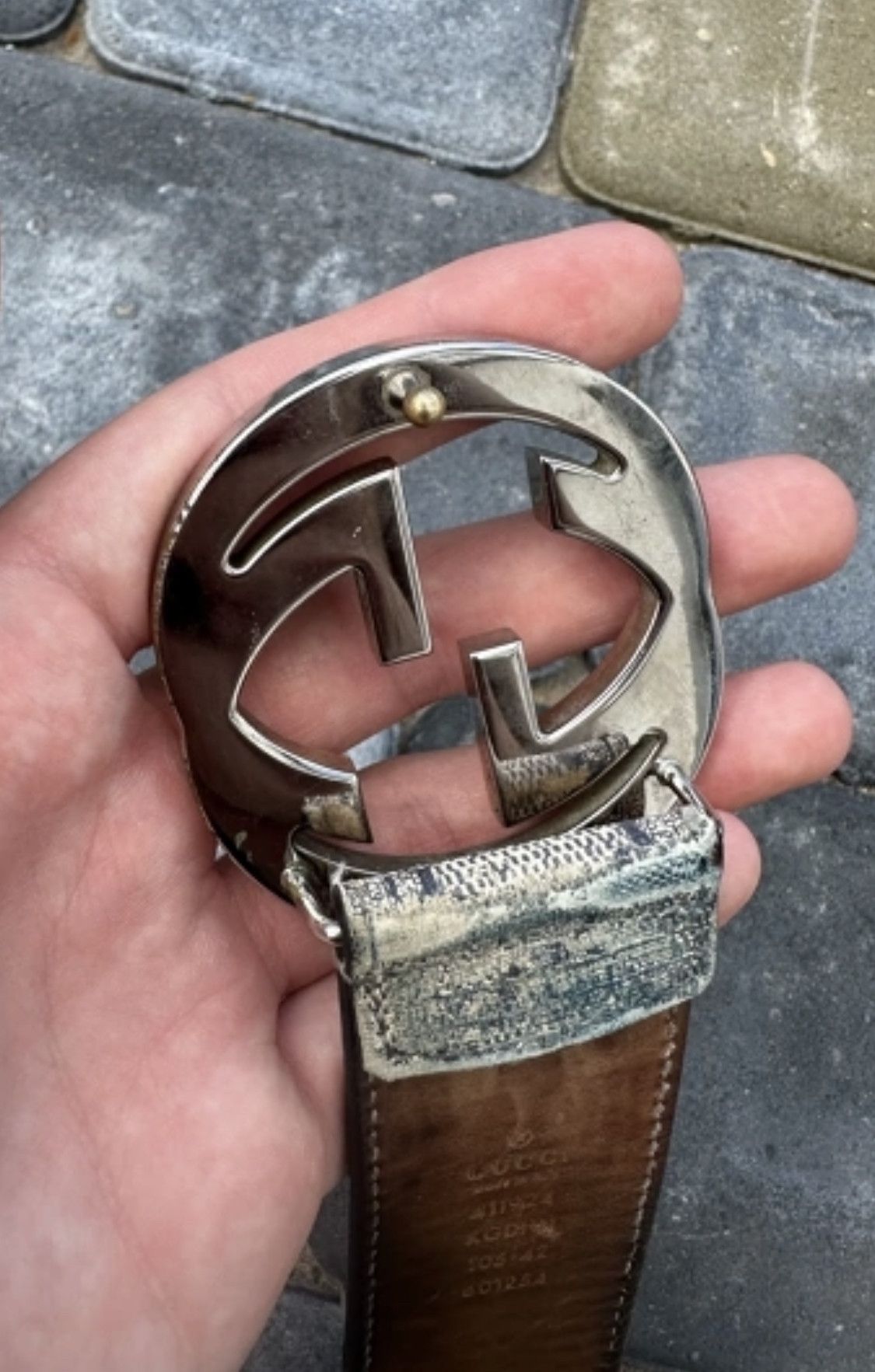 Gucci × Vintage Gucci belt Size ONE SIZE - 2 Thumbnail