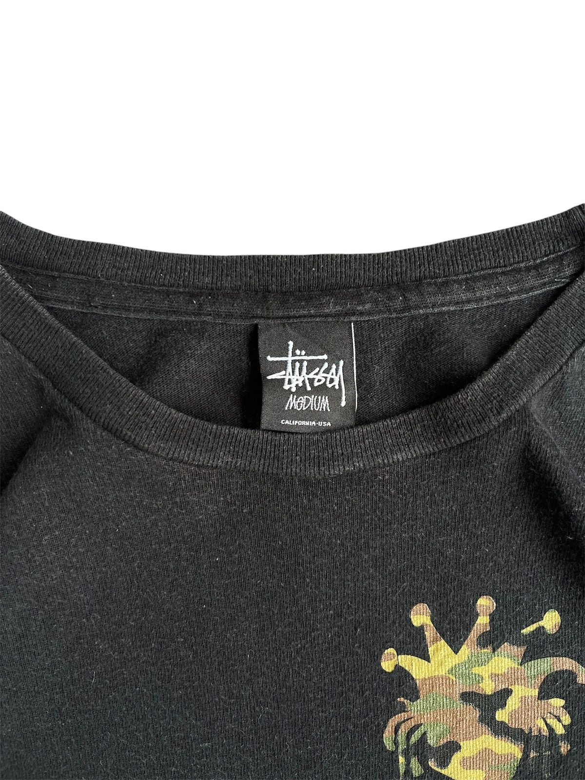 Stussy Vintage stussy No 4 shadow man global roots Size US M / EU 48-50 / 2 - 3 Thumbnail