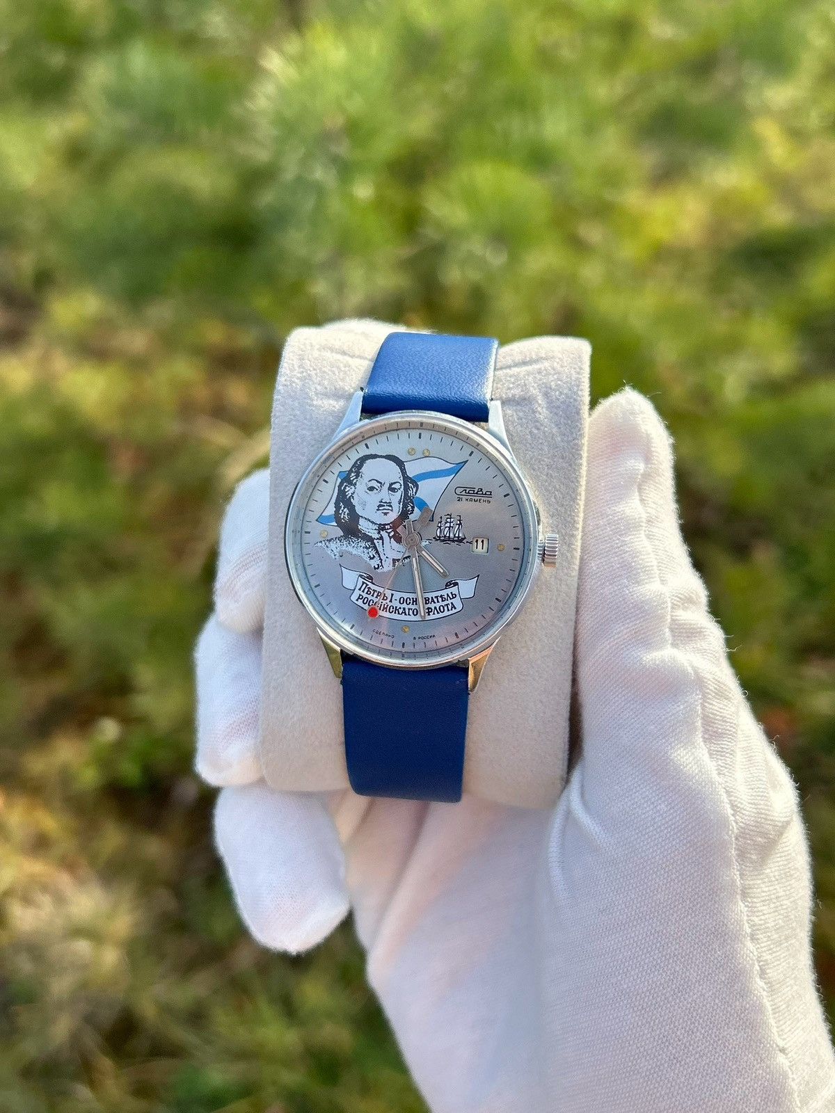 Vintage Vintage Watch Slava Mechanical Authentic 1990s Size ONE SIZE - 14 Thumbnail