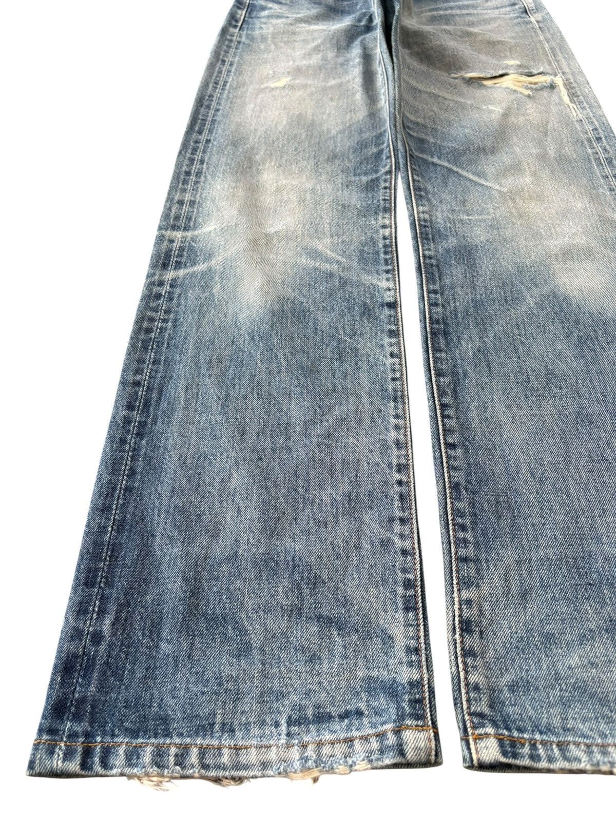 Levi's Vintage Japanese Levis 502 Big E Selvedge Talon Dist Jeans Size US 29 - 7 Thumbnail