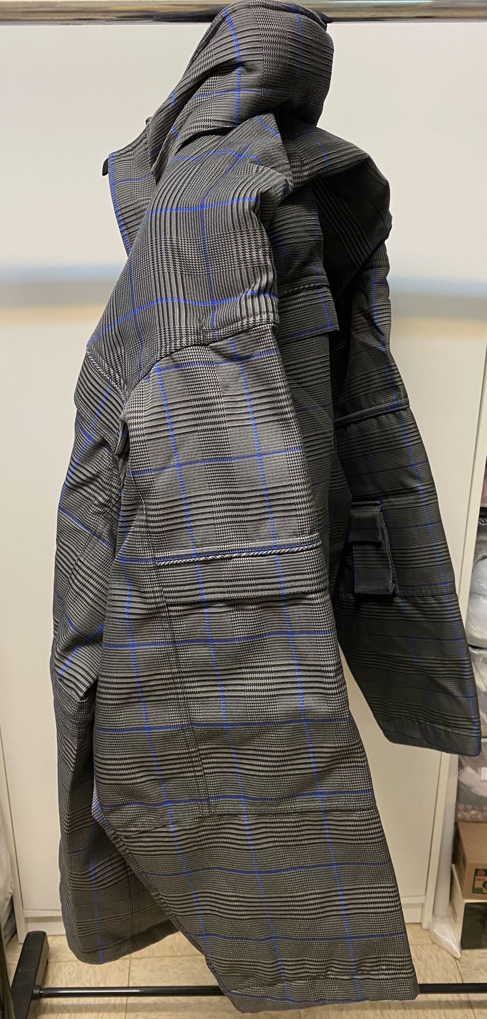 Balenciaga BALENCIAGA Fall 2019 Collection Check Pinched Parka Size US S / EU 44-46 / 1 - 8 Thumbnail