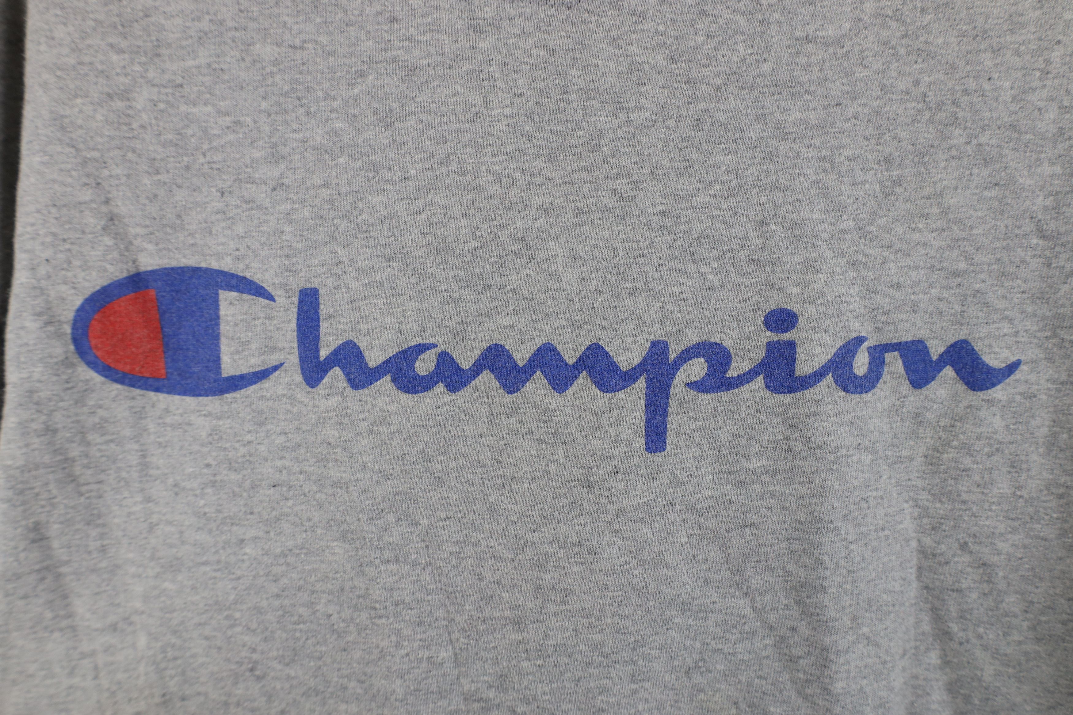 Champion Vintage 90s Y2K Champion Spell Big Logo Short Sleeve T-Shirt Size US M / EU 48-50 / 2 - 4 Thumbnail