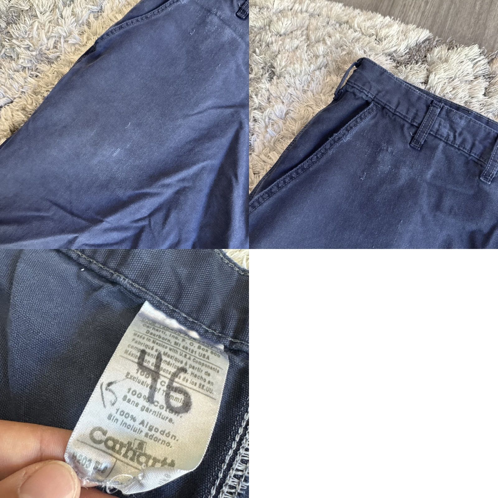 Carhartt Carhartt Shorts Men’s 46 Original Fit Y2K Utility DYED B203 BLS Baggy Workwear Size US 30 / EU 46 - 9 Thumbnail