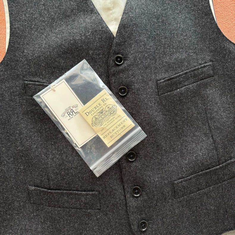 RRL Ralph Lauren RRL Ralph Lauren Wool wool formal vest Size US M / EU 48-50 / 2 - 5 Thumbnail