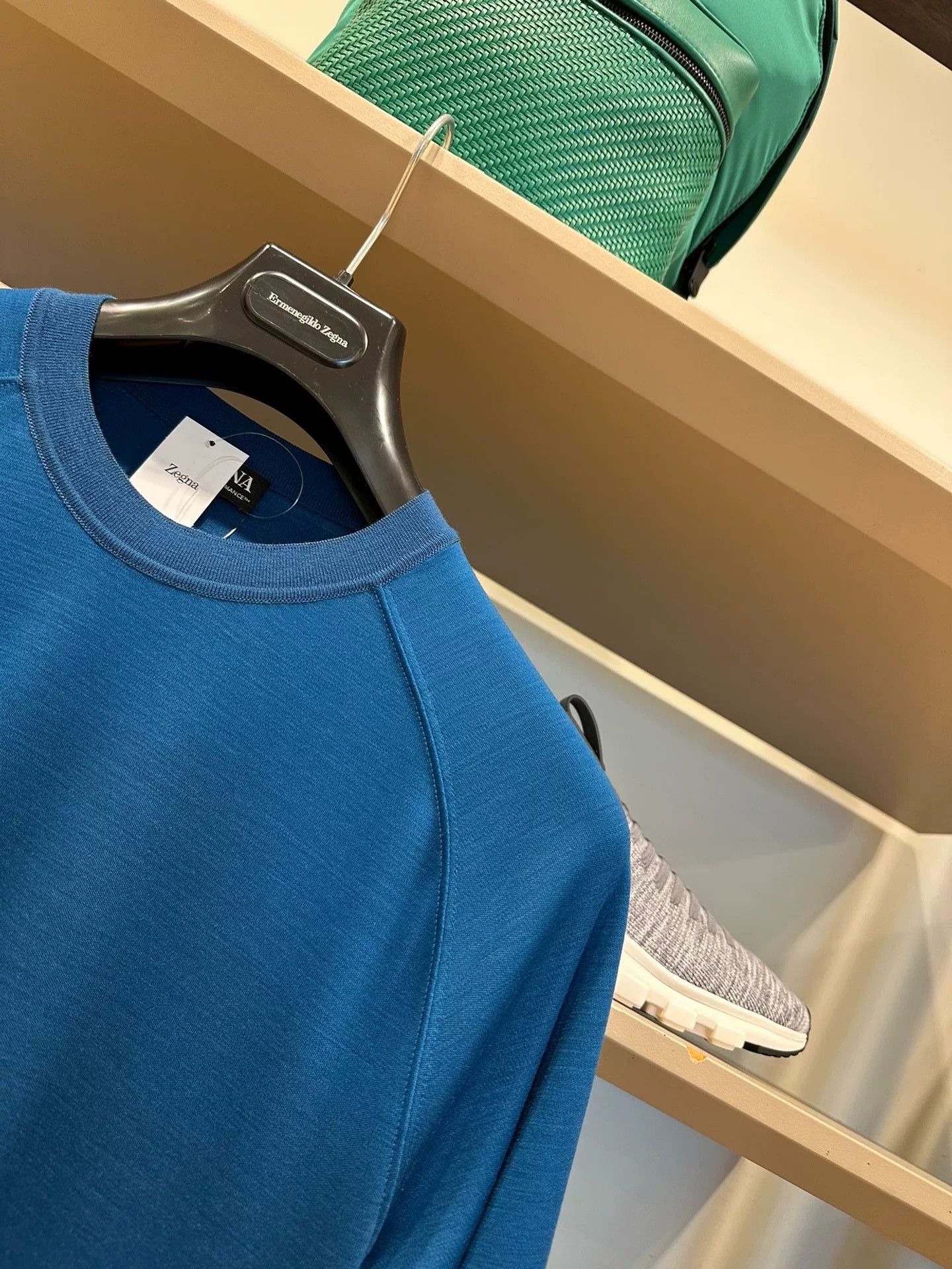 Ermenegildo Zegna Zegna Peacock Blue High Performance T-Shirt Size US M / EU 48-50 / 2 - 2 Thumbnail
