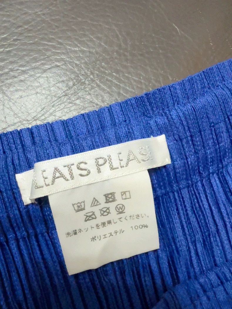 Issey Miyake issey miyake size:1 Blue pleated skirt Size 42" / US 20 - 2 Thumbnail