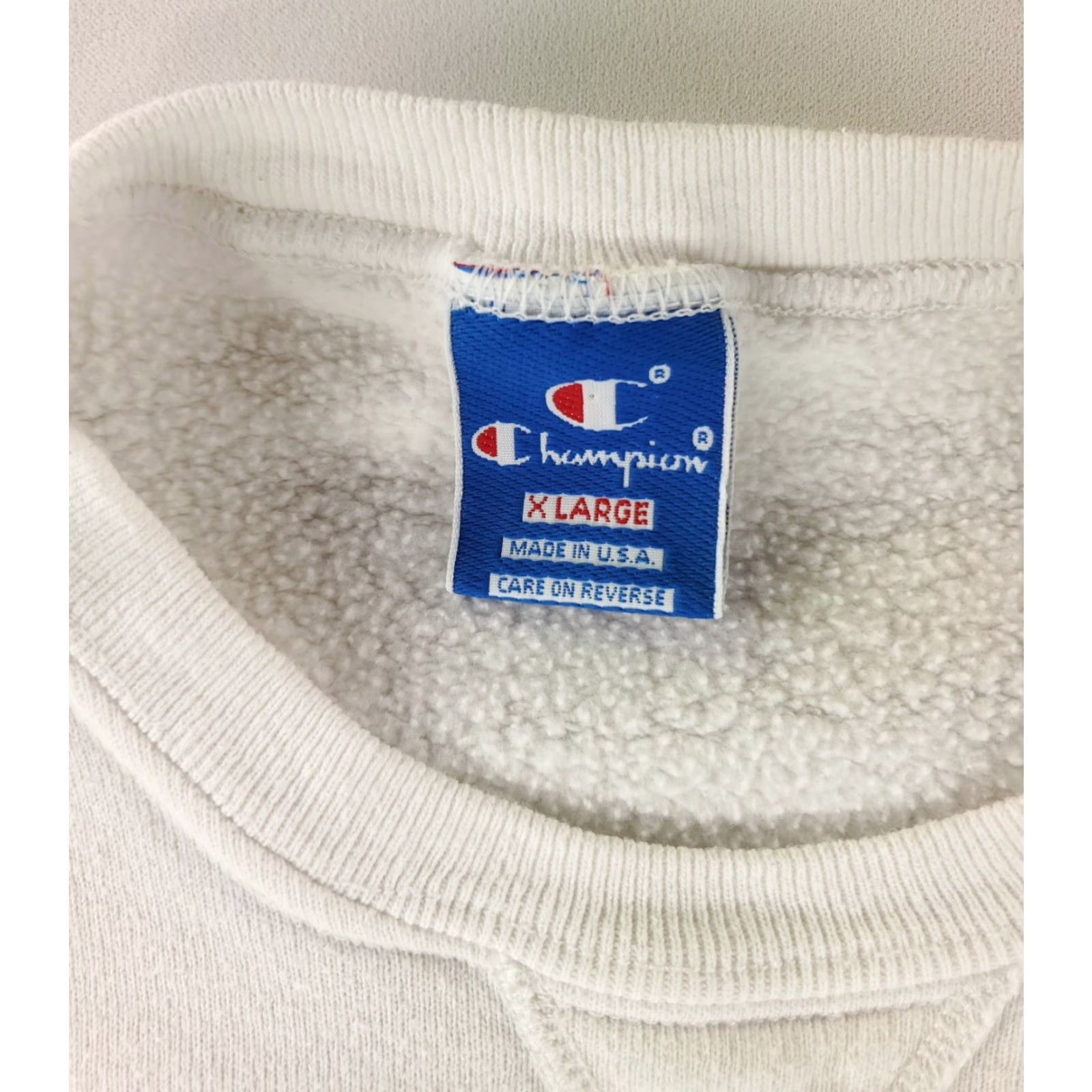 Champion VINTAGE Champion Sweatshirt 80s 90s University Missouri Made USA Mens XL White 90s Pullover Sweatshirt Mens XL Size US XL / EU 56 / 4 - 2 Thumbnail