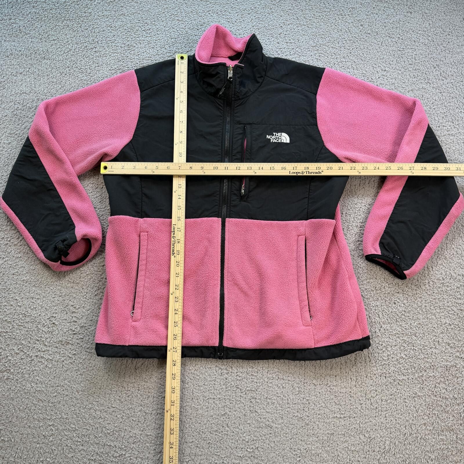 The North Face The North Face Pink Polartec Denali Fleece Jacket Womens XL Size XL / US 12-14 / IT 48-50 - 3 Thumbnail