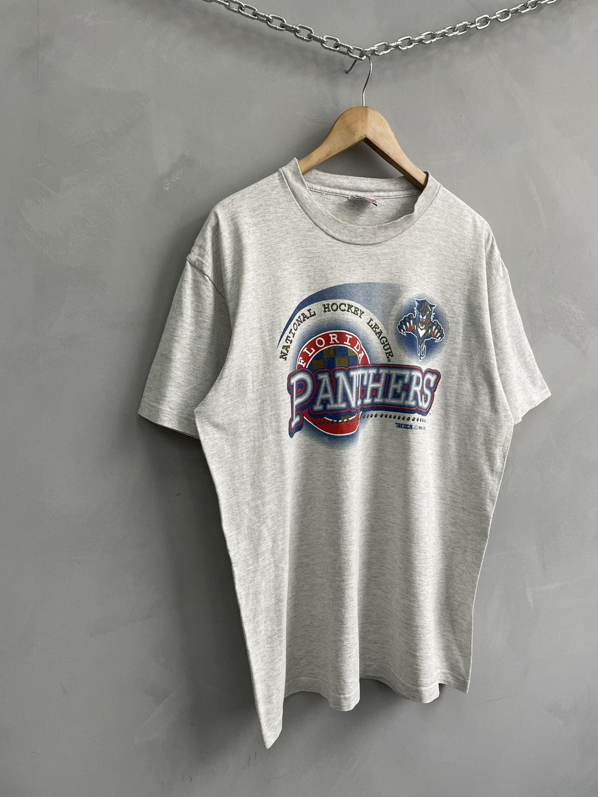 NHL Vintage panthers 1993 NHL t shirt Size US XL / EU 56 / 4 - 2 Thumbnail