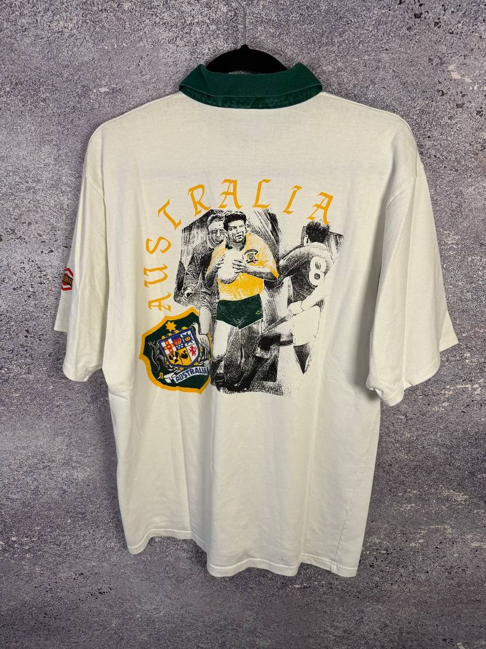 Umbro × Vintage 90's Vintage Australia Umbro Rugby Jersey Blokcore XL Size US XL / EU 56 / 4 - 2 Thumbnail