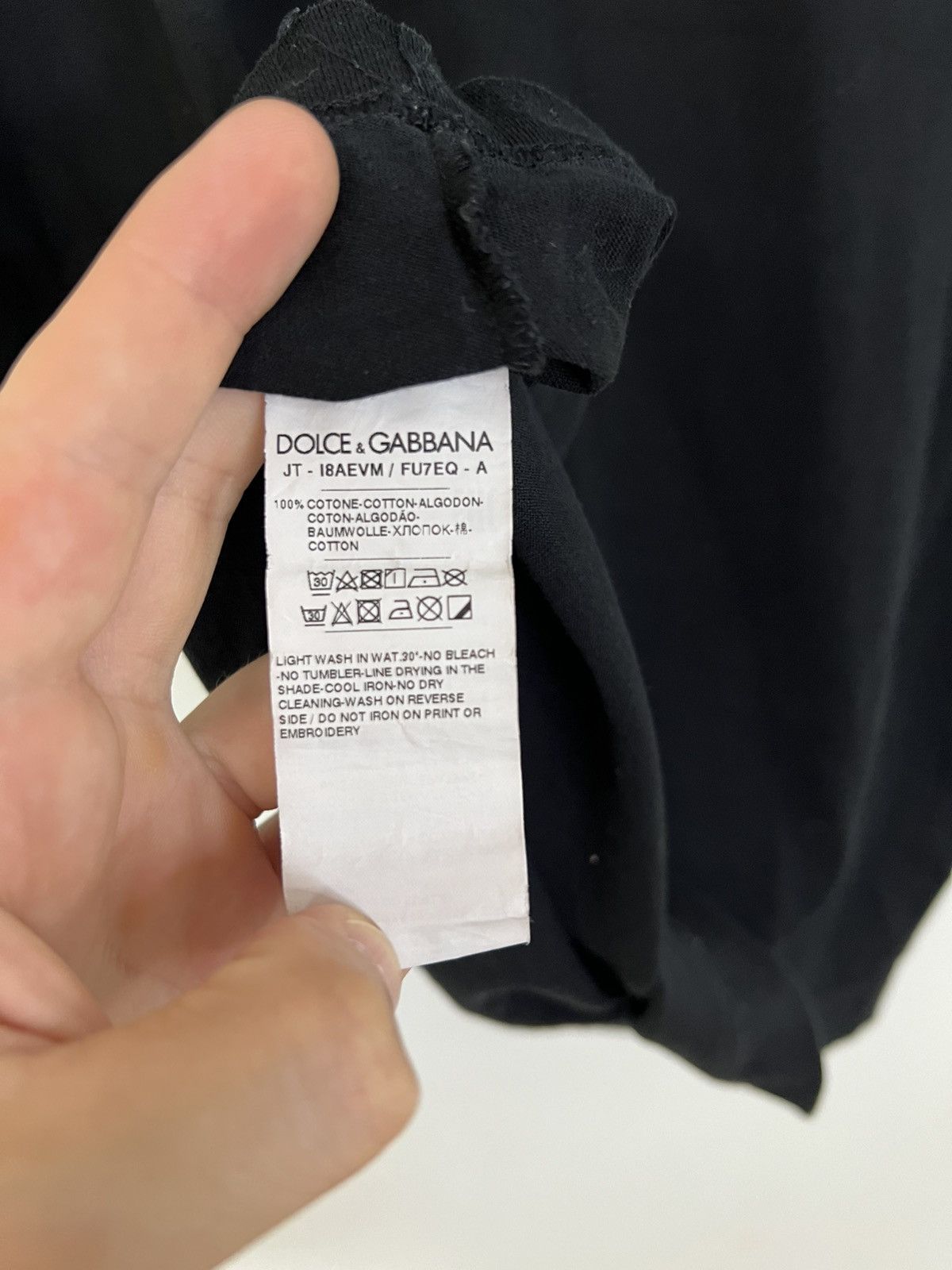 Dolce & Gabbana Dolce & Gabbana x NFL Metaverse black M Size US M / EU 48-50 / 2 - 4 Thumbnail