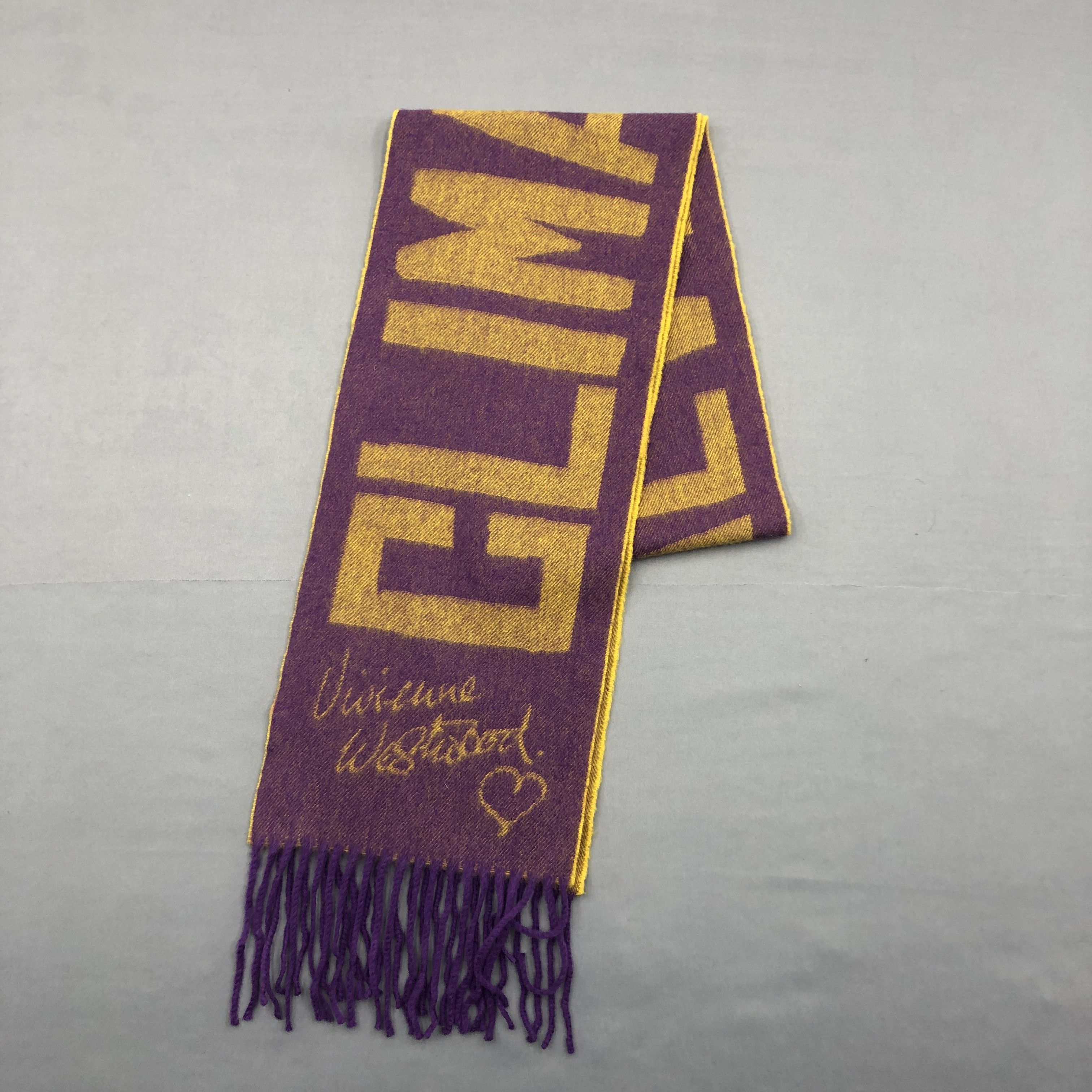 Vintage Vintage Vivienne Westwood Scarf Climate Revolution Orbs. Size ONE SIZE - 12 Thumbnail