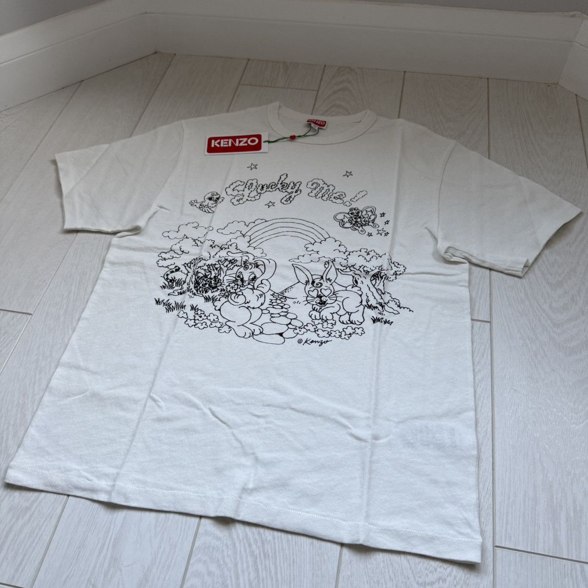 Kenzo × Nigo KENZO Lucky Me T-Shirt (Gift from FW25 Womens Show in Paris) Size US M / EU 48-50 / 2 - 1 Thumbnail