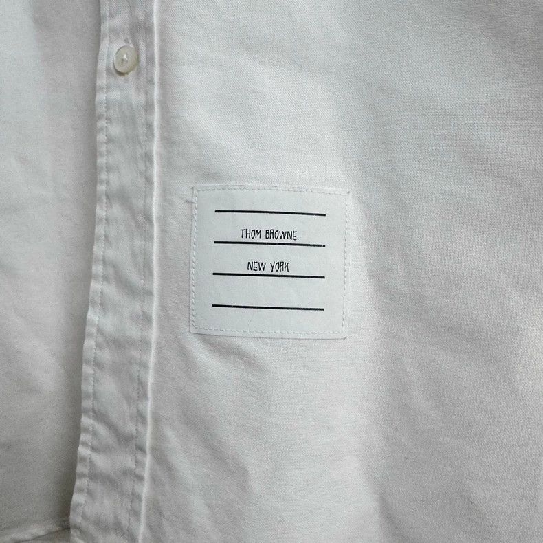 Thom Browne Thom Browne Double-breasted striped shirt Size US M / EU 48-50 / 2 - 2 Thumbnail