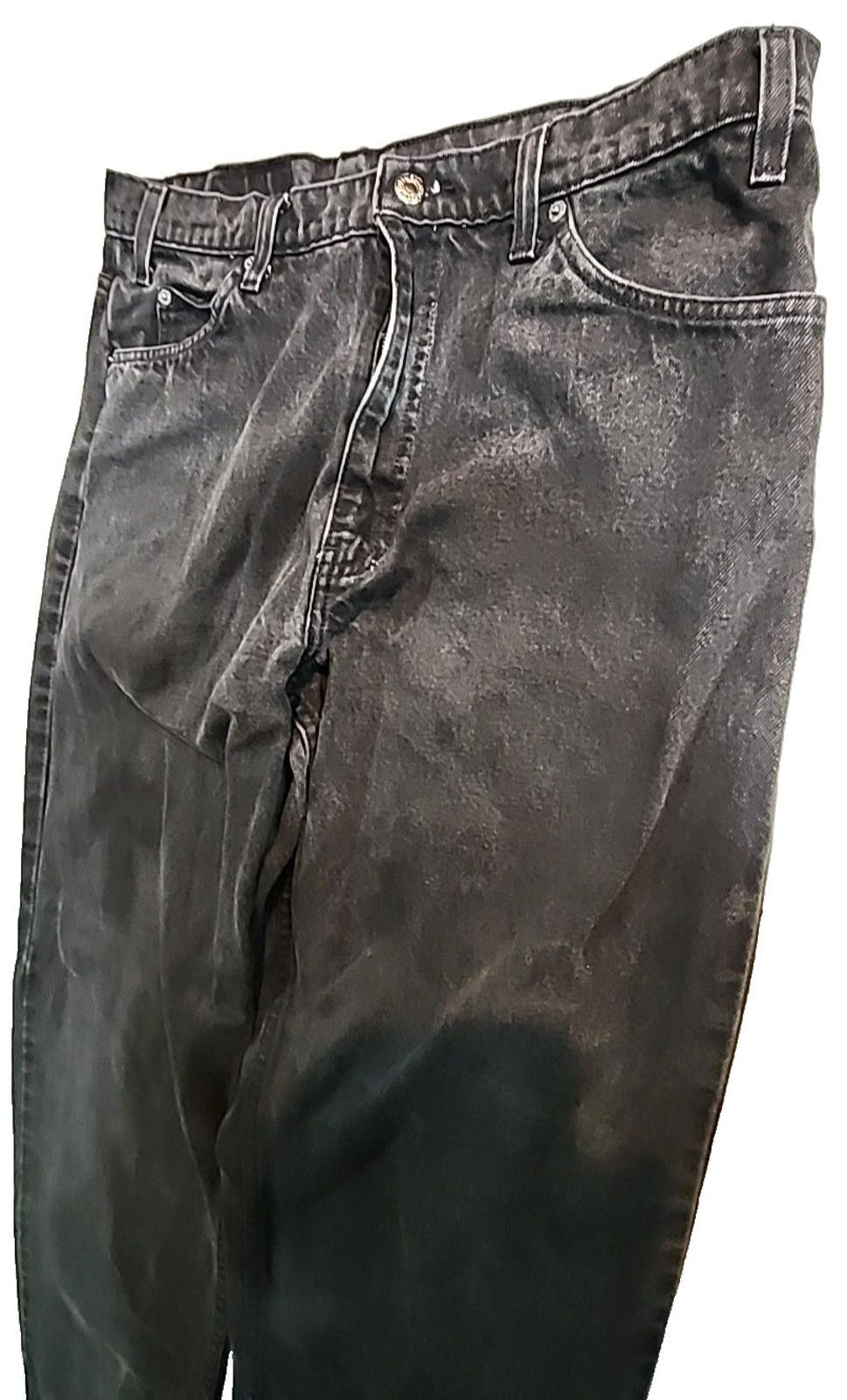 Levi's Levi's 550 Black Jeans Actual 34Wx31 Relaxed Fit Tapered Leg Size US 34 / EU 50 - 8 Thumbnail