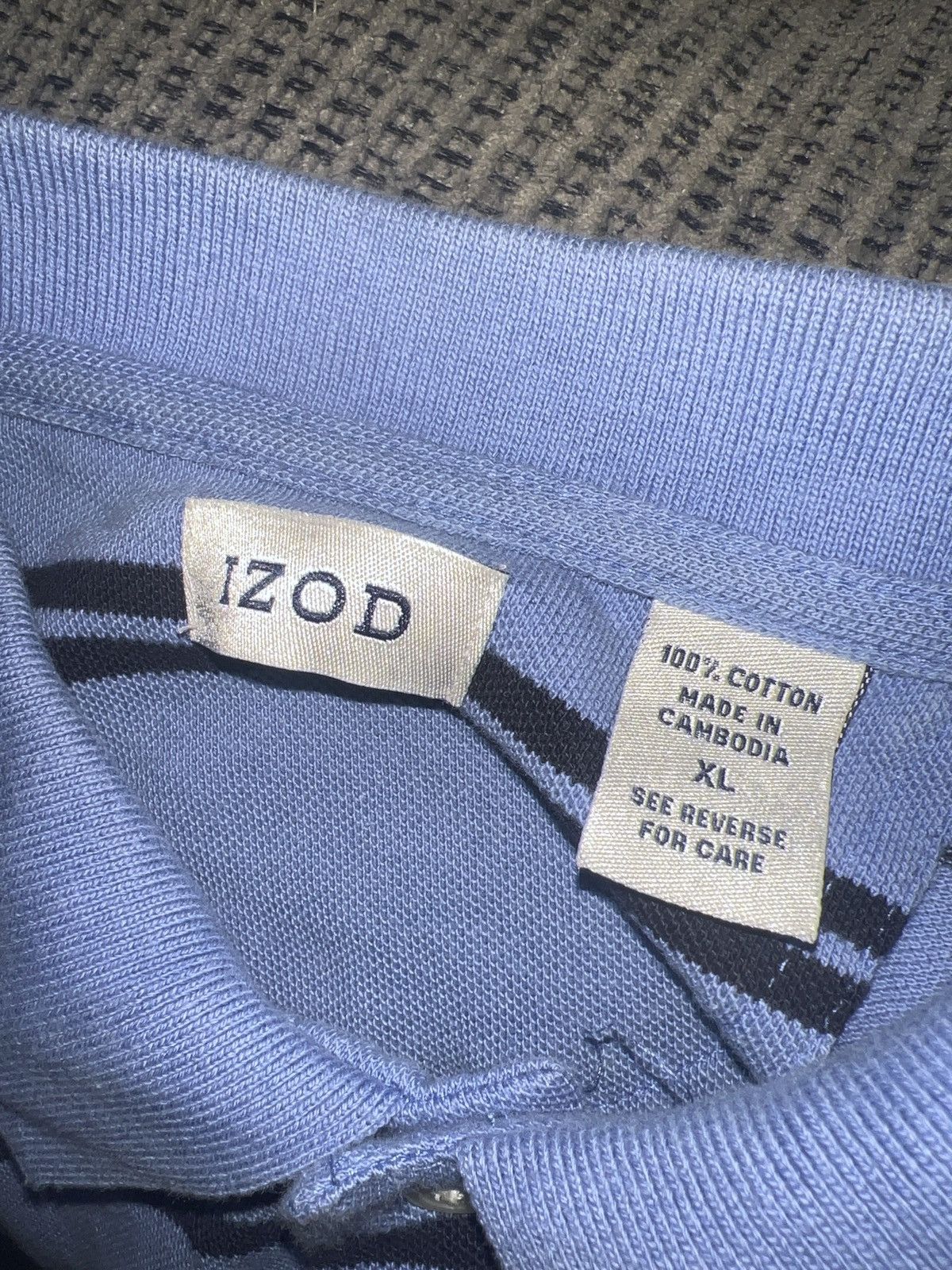 Izod Izod Striped Polo Tee Size US XL / EU 56 / 4 - 8 Thumbnail