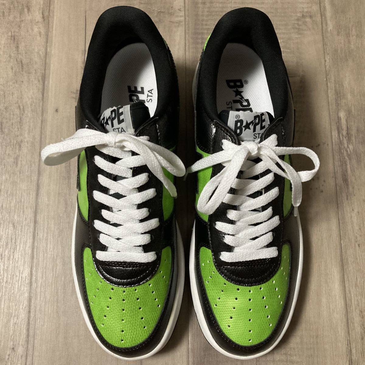 Bape × Nigo Snakeskin BAPESTA sneakers a bathing ape BAPE STA NIGO Size US 10 / EU 43 - 4 Thumbnail