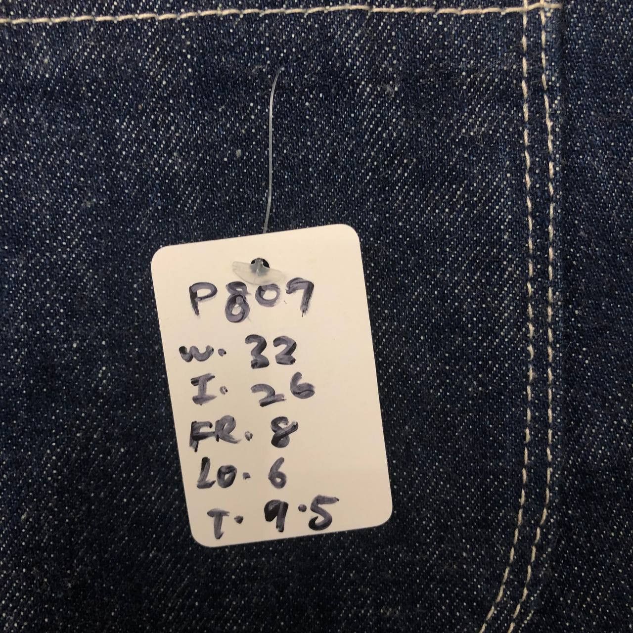 If Six Was Nine × Japanese Brand P807 I AM I MADE IN JAPAN SKINNY ZIPPER JEANS Size US 33 - 11 Thumbnail