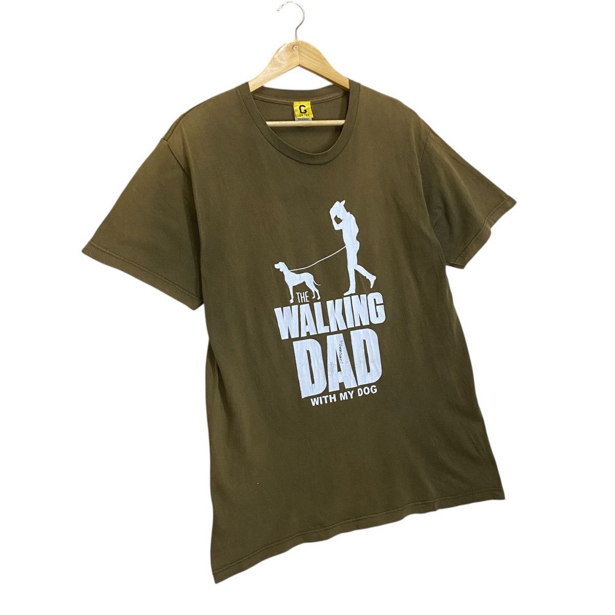 Japanese Brand The Walking Dead With My Dog Big Logo Shortsleeve Tee Size US L / EU 52-54 / 3 - 2 Thumbnail