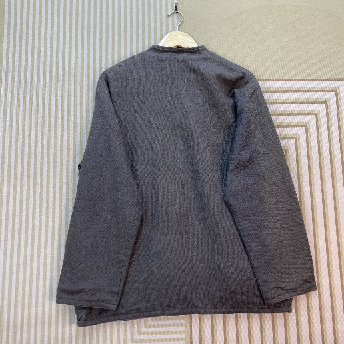 Blue Blue Japan 🫶Vintage Amina Stripes Reversible Jacket Size US M / EU 48-50 / 2 - 7 Thumbnail