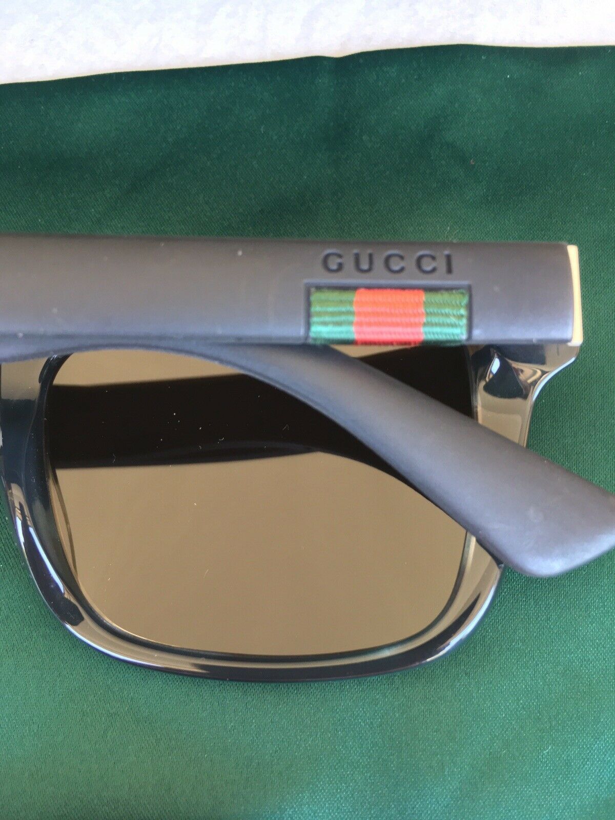 Gucci Gucci GG0008SA 004 54mm Rectangle Sunglasses Size ONE SIZE - 5 Thumbnail