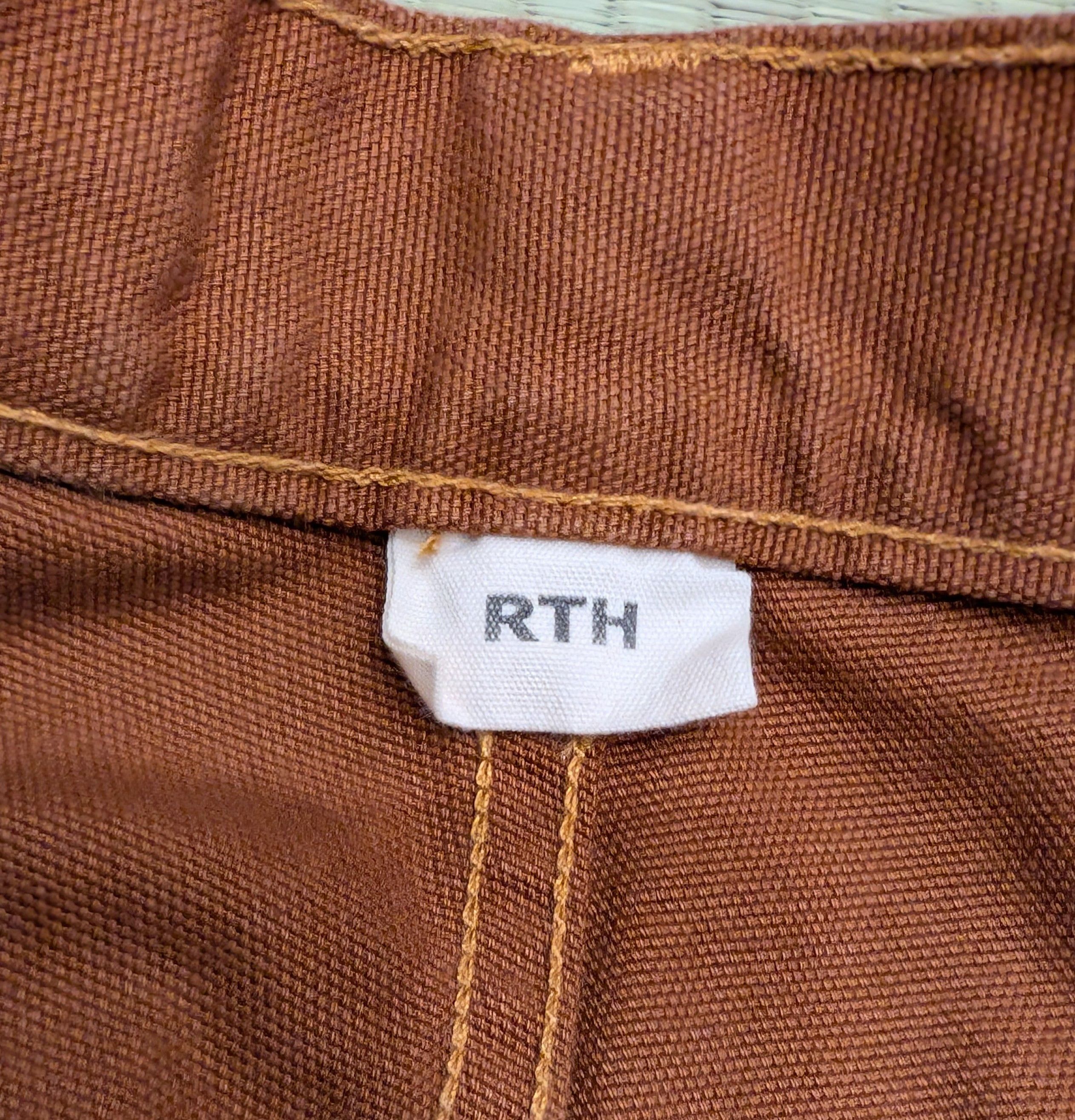 RTH RTH Studio Pants Limited Edition Brown 32 x 25 Made in USA Size US 32 / EU 48 - 3 Thumbnail
